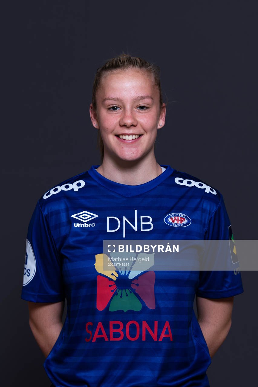 Emilie Libakken Østerås of Vålerenga poses for a portrait