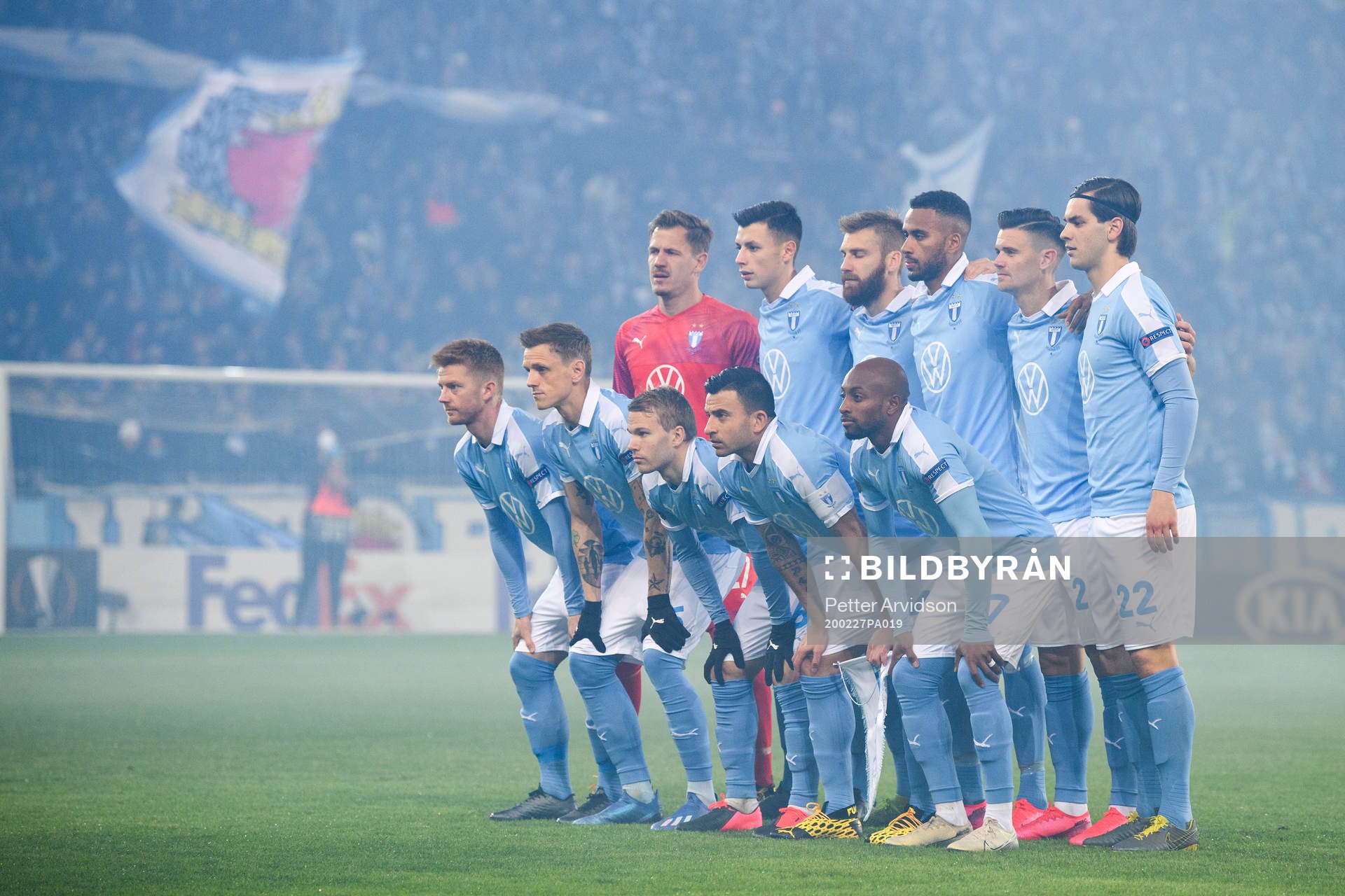 Starting eleven of Malmö FF