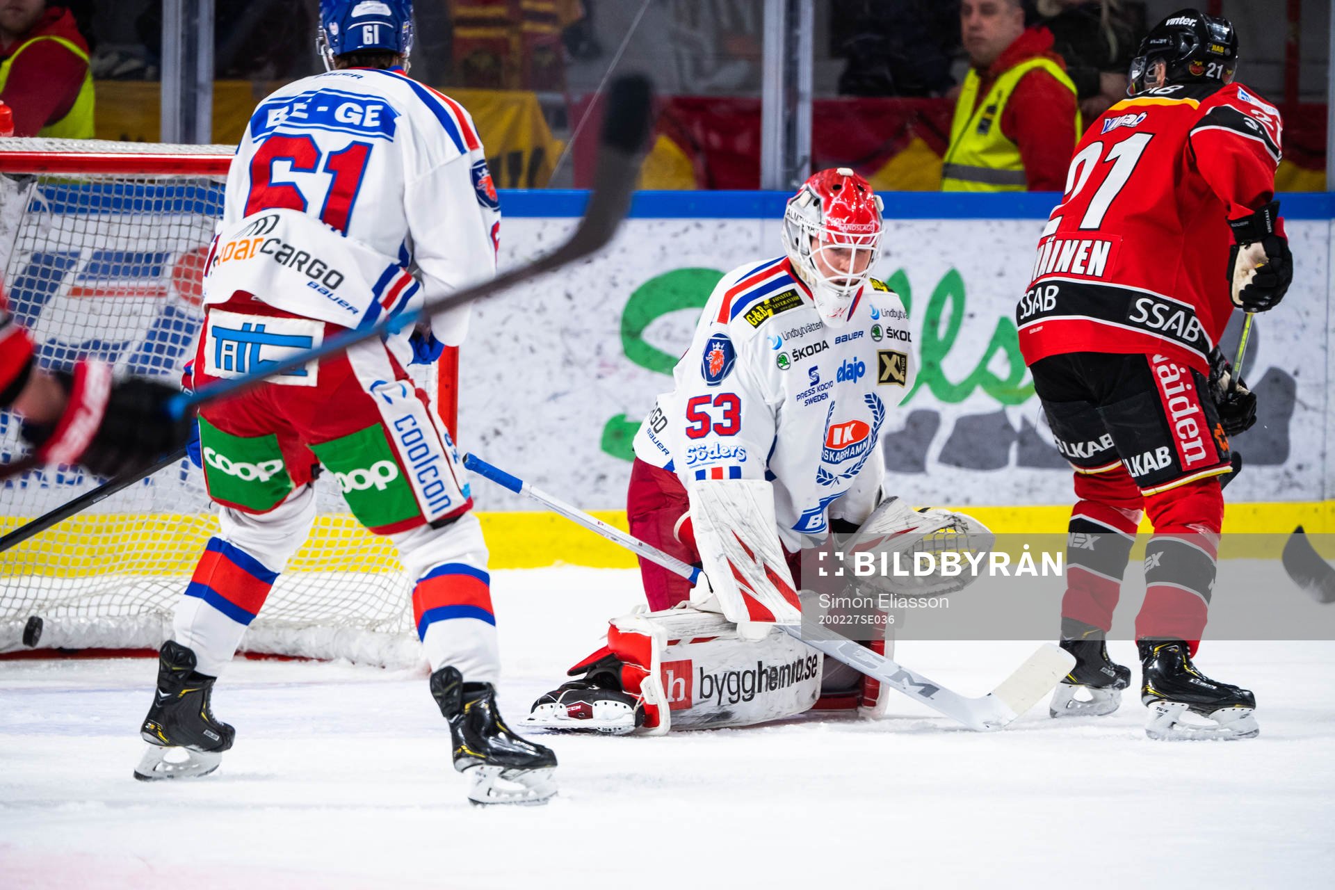 Luleås Konstantin Komarek (ej i bild) gör 4-3