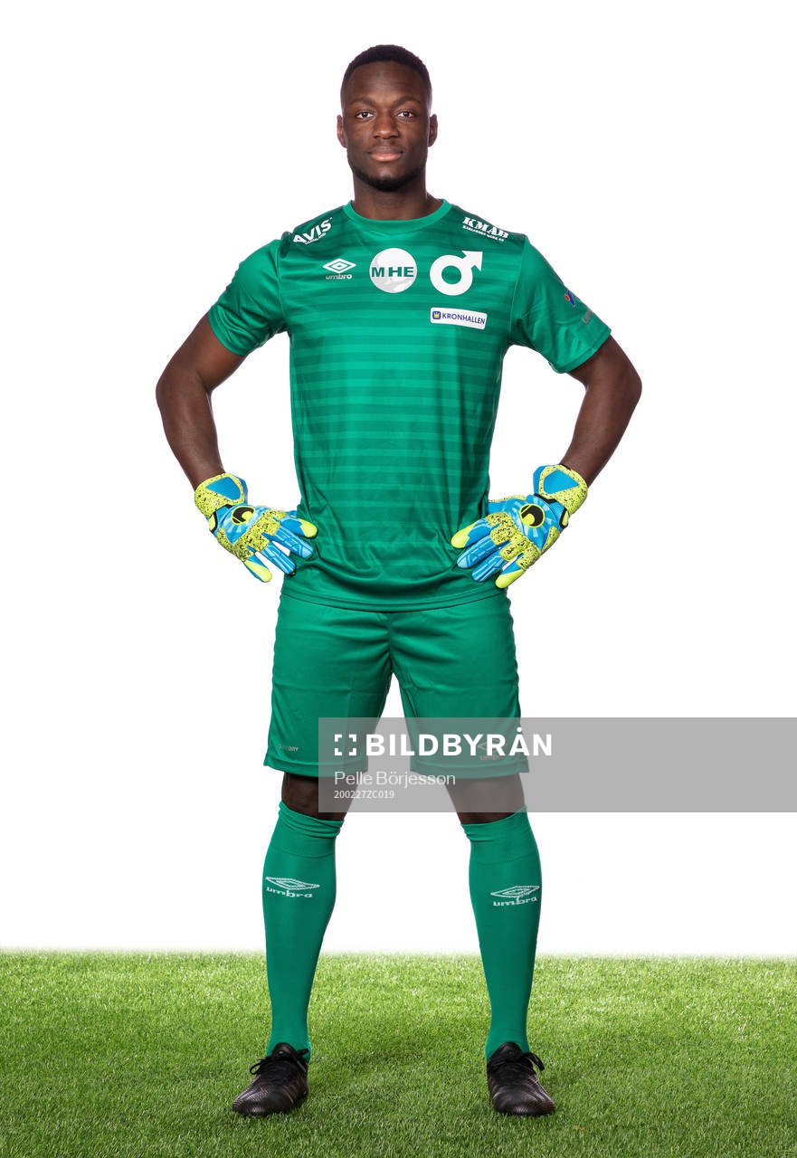 Degerfors målvakt Ismael Diawara