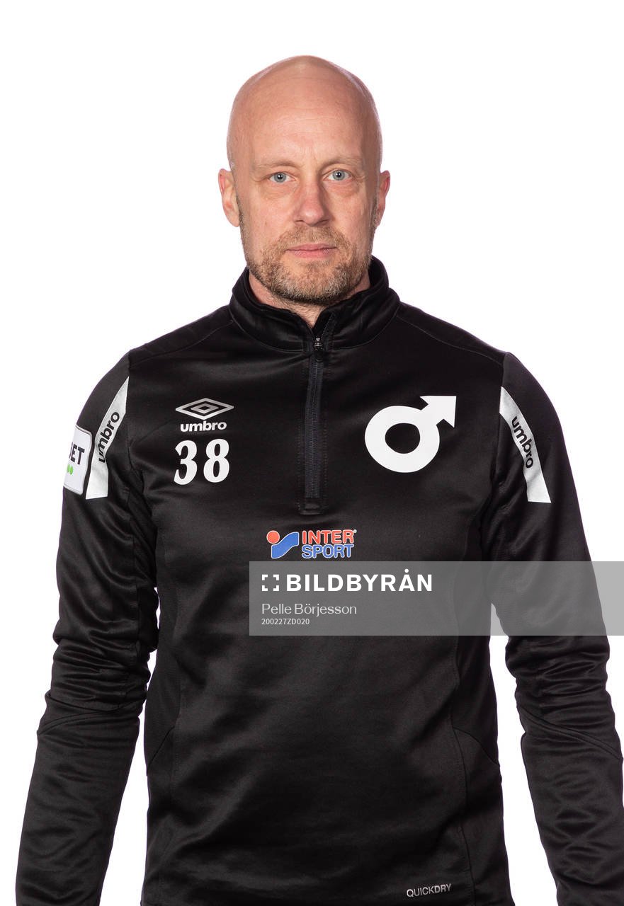 Degerfors målvaktstränare Jonas de abreu Skyllkvist poserar för ett porträtt den 27 februari 2020 i Degerfors.