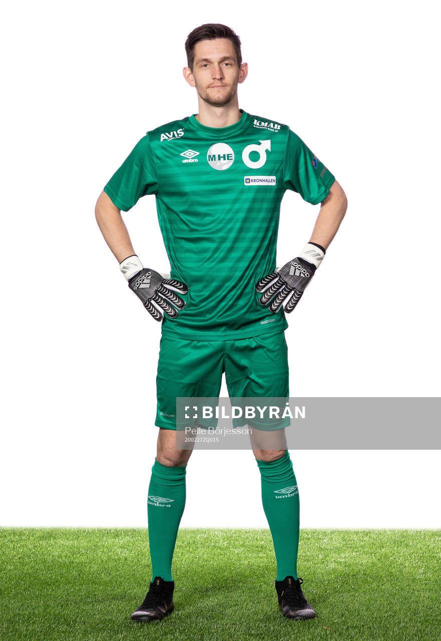 Degerfors målvakt Jeff Gal