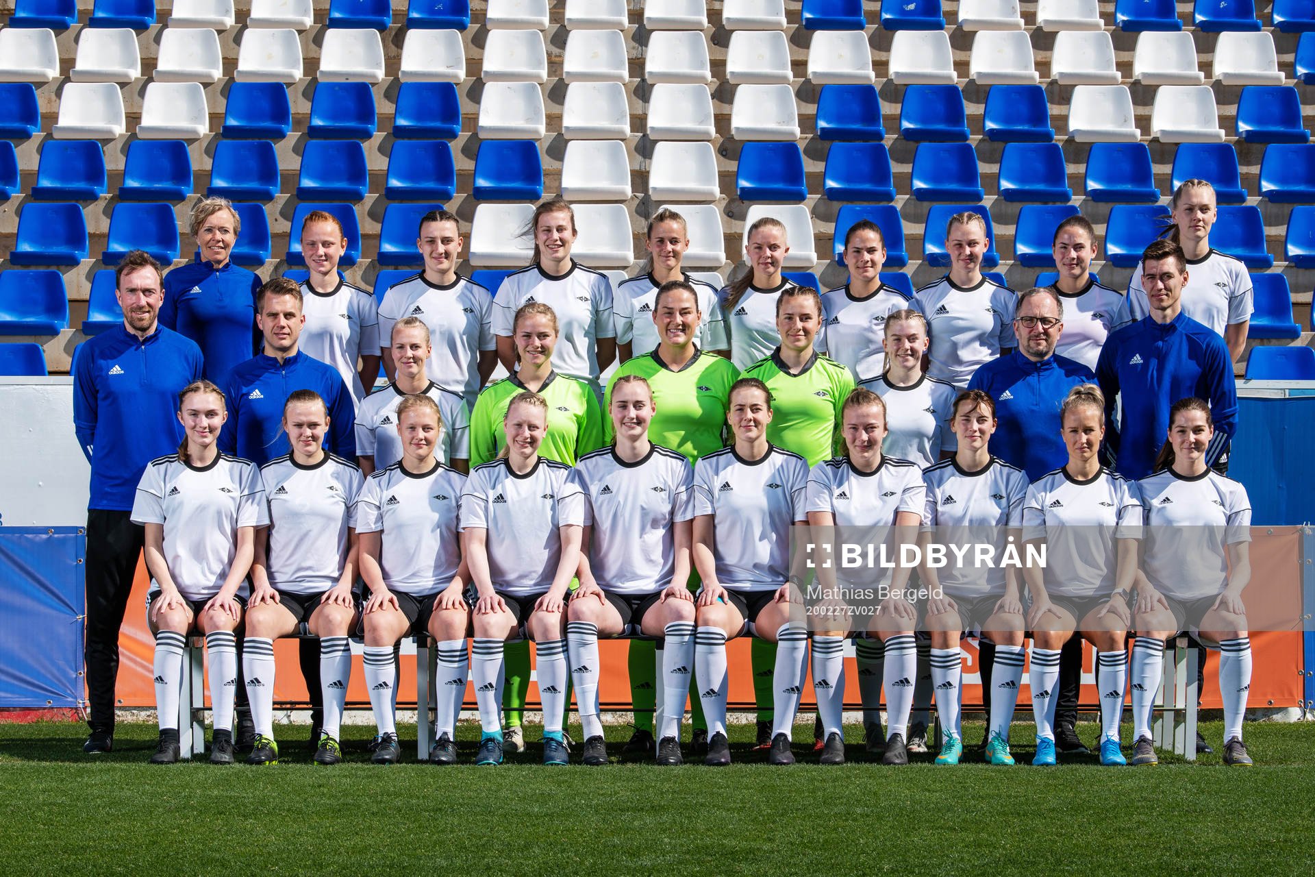 Rosenborg poses for a team photo