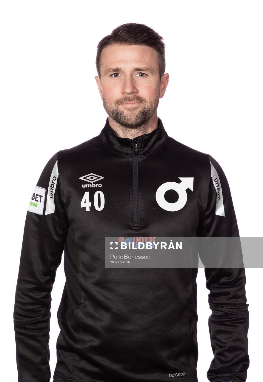 Degerfors tränare Tobias Solberg