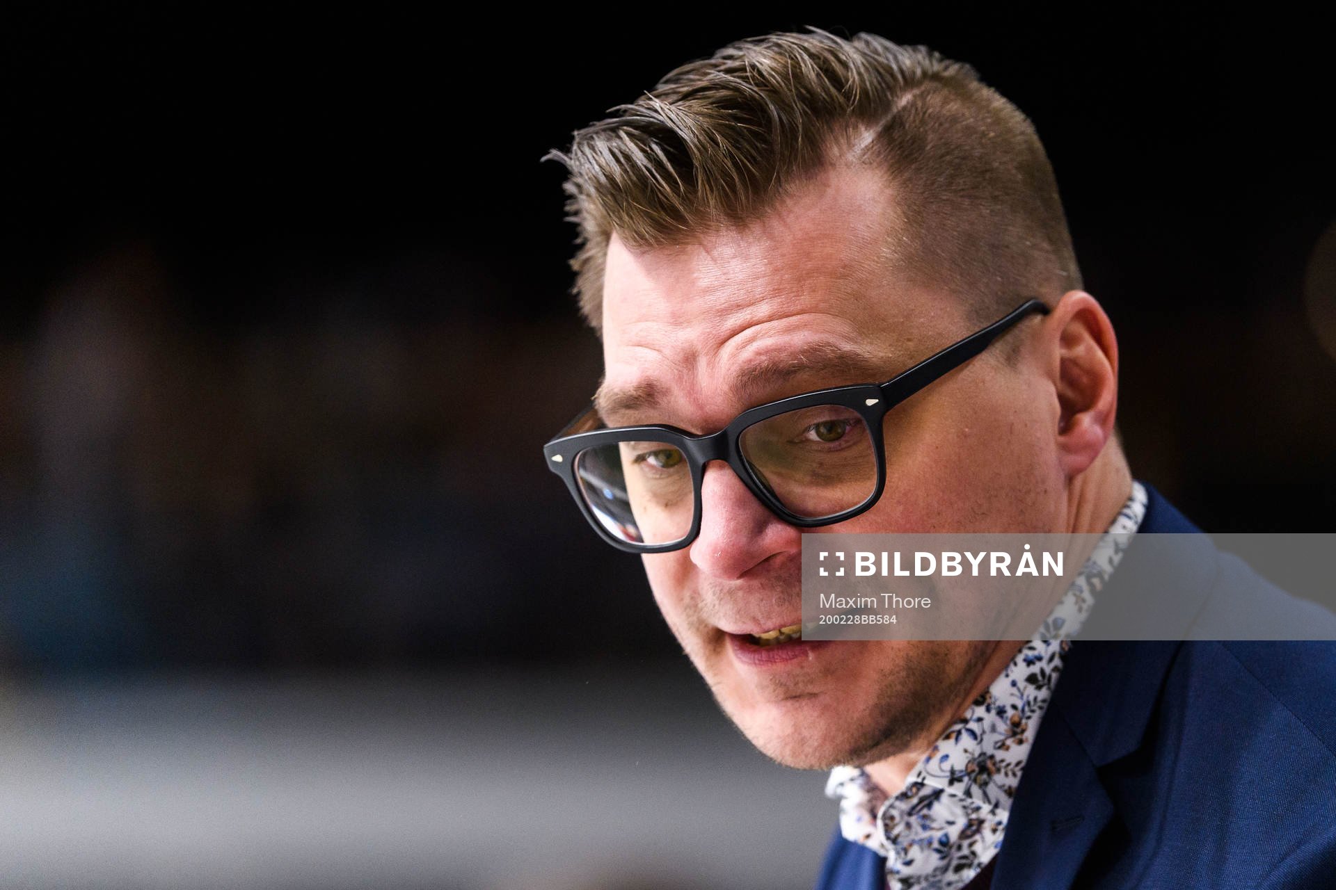Modos tränare Björn Hellkvist