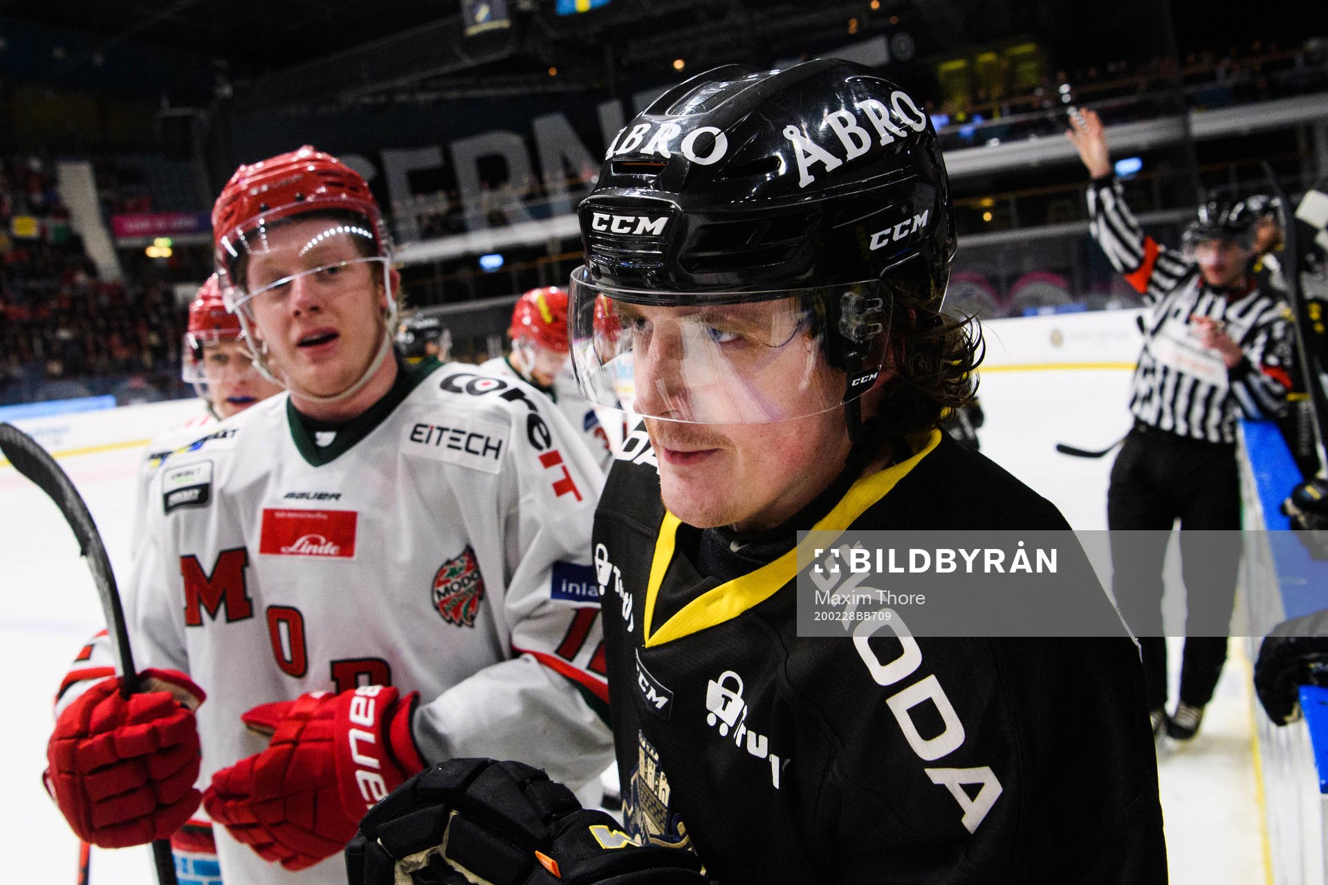s Johan Porsberger och Modos Fredrik Olofsson