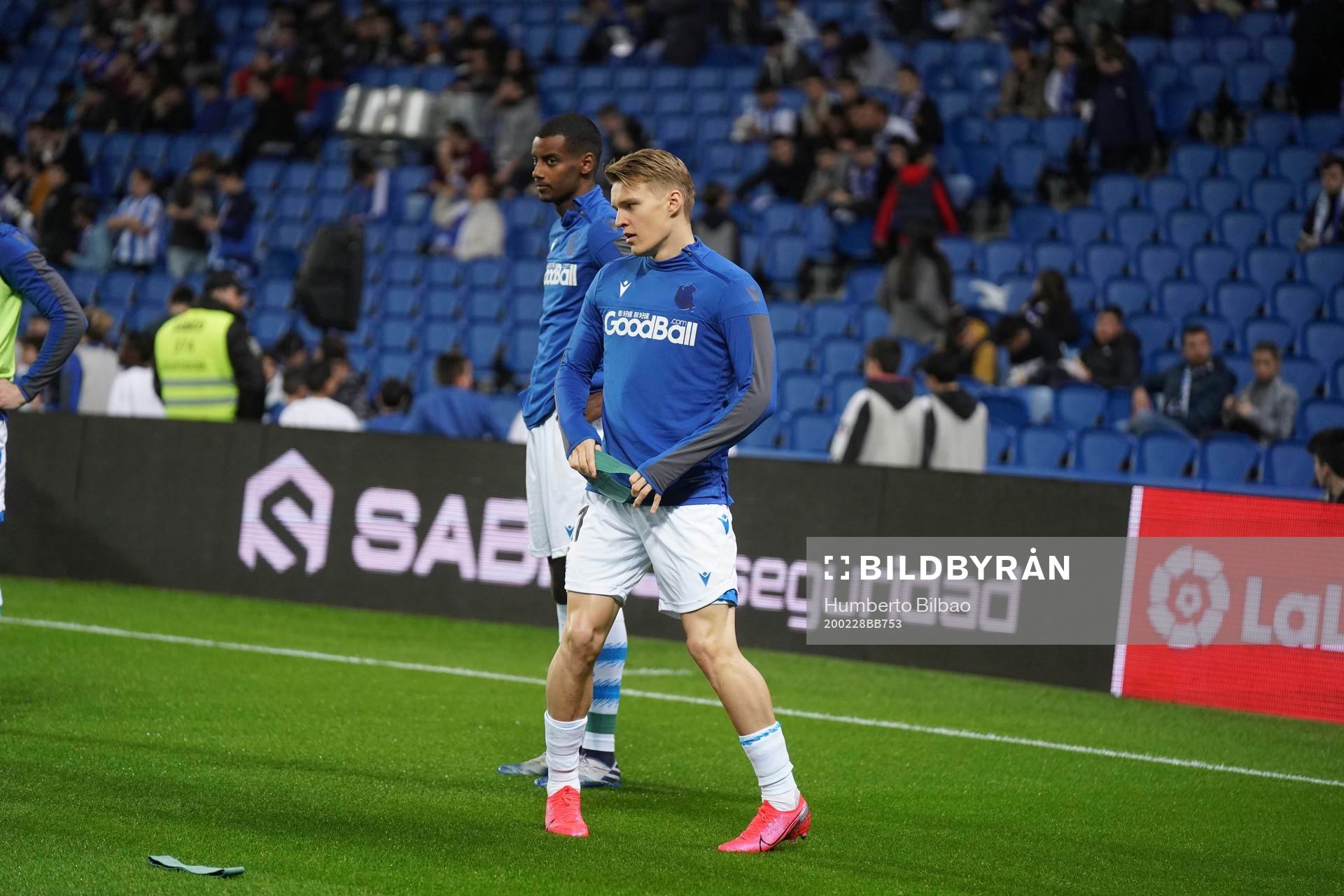 Martin Ödegaard SAN SEBASTIAN, SPAIN - RUARY 28:  Real
