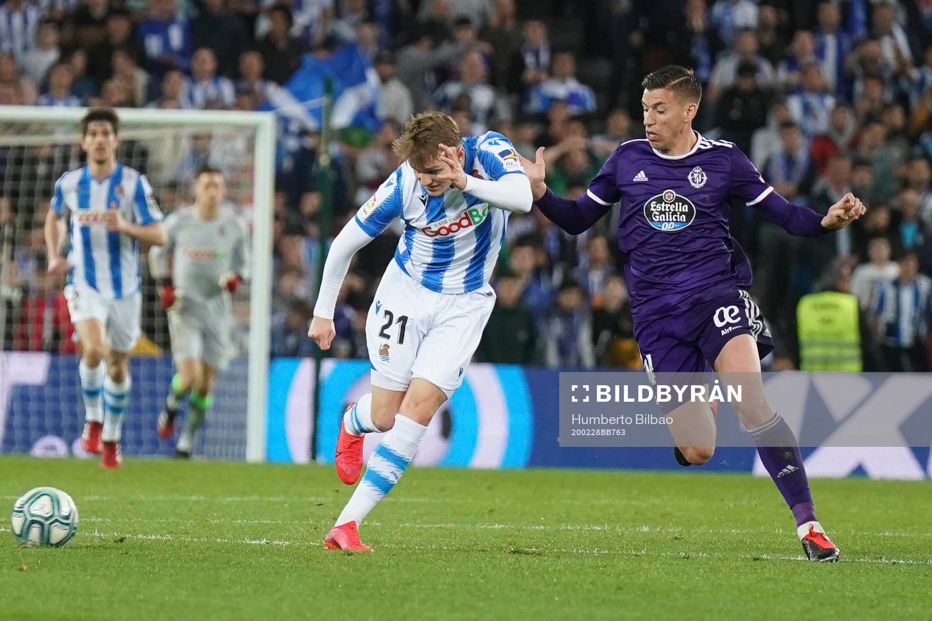 Martin Ödegaard SAN SEBASTIAN, SPAIN - RUARY 28:  Real