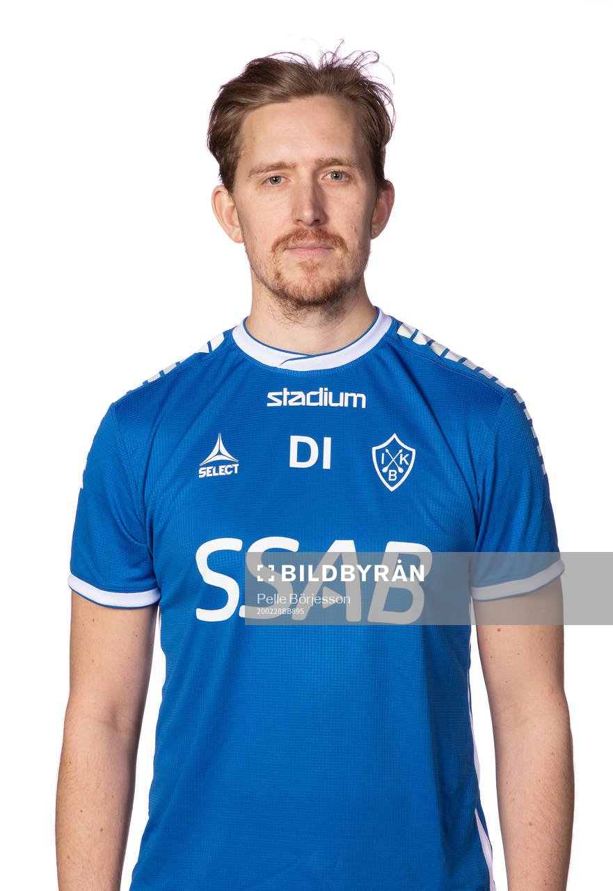 Brages lagledare David Ingman poserar för ett porträtt den 28 februari 2020 i Borlänge.
