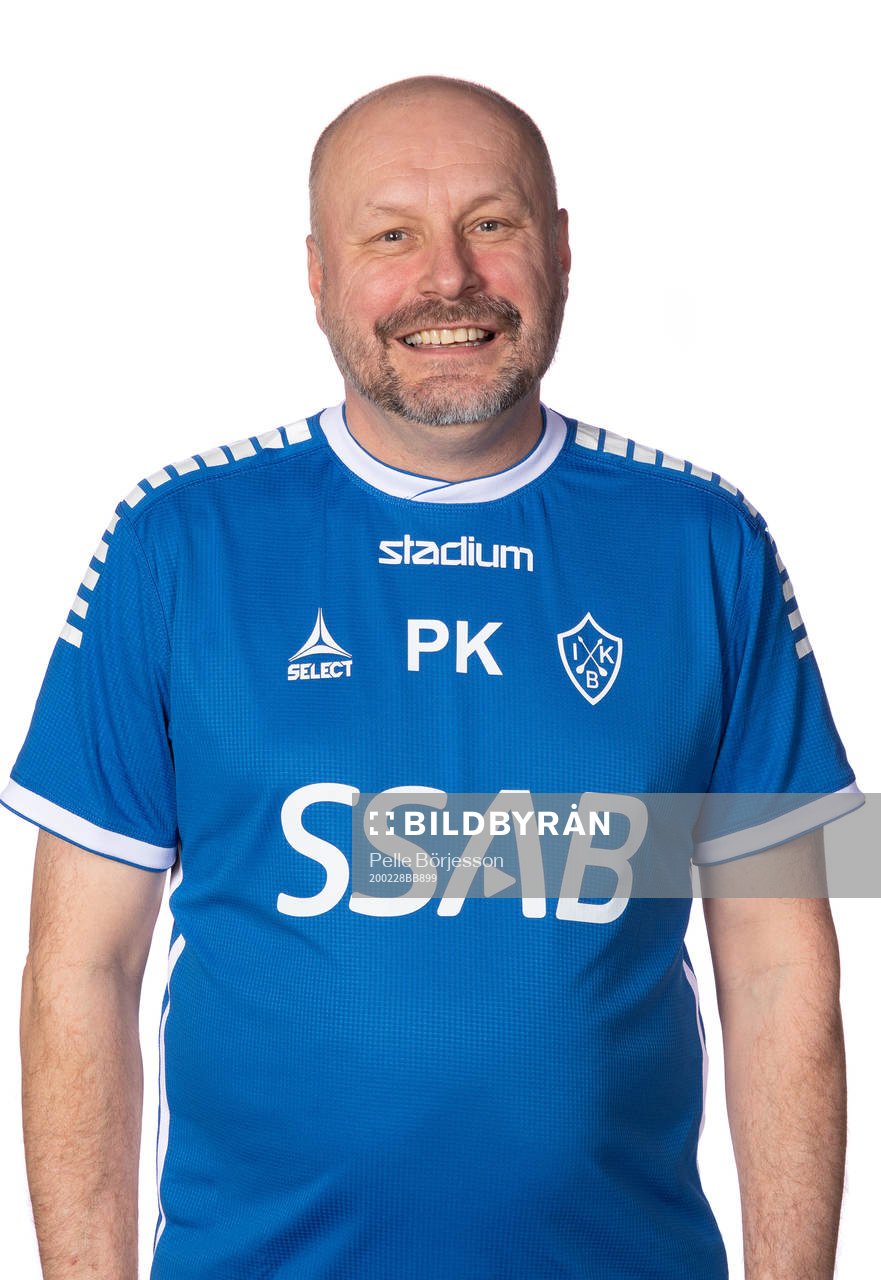 Brages målvaktstränare Peter Kristoffersson poserar för ett porträtt den 28 februari 2020 i Borlänge.