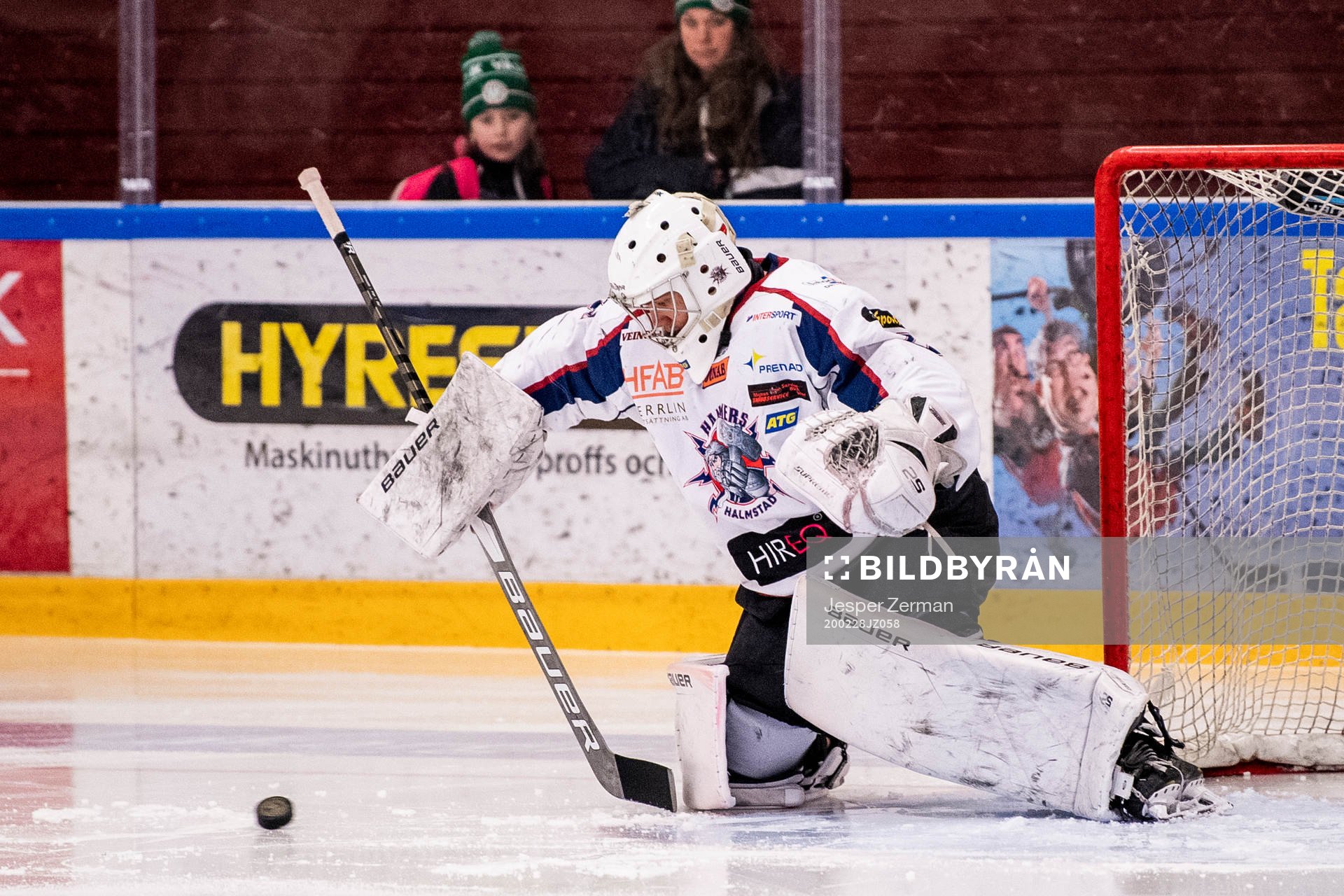 Halmstads målvakt Anton Malmborg