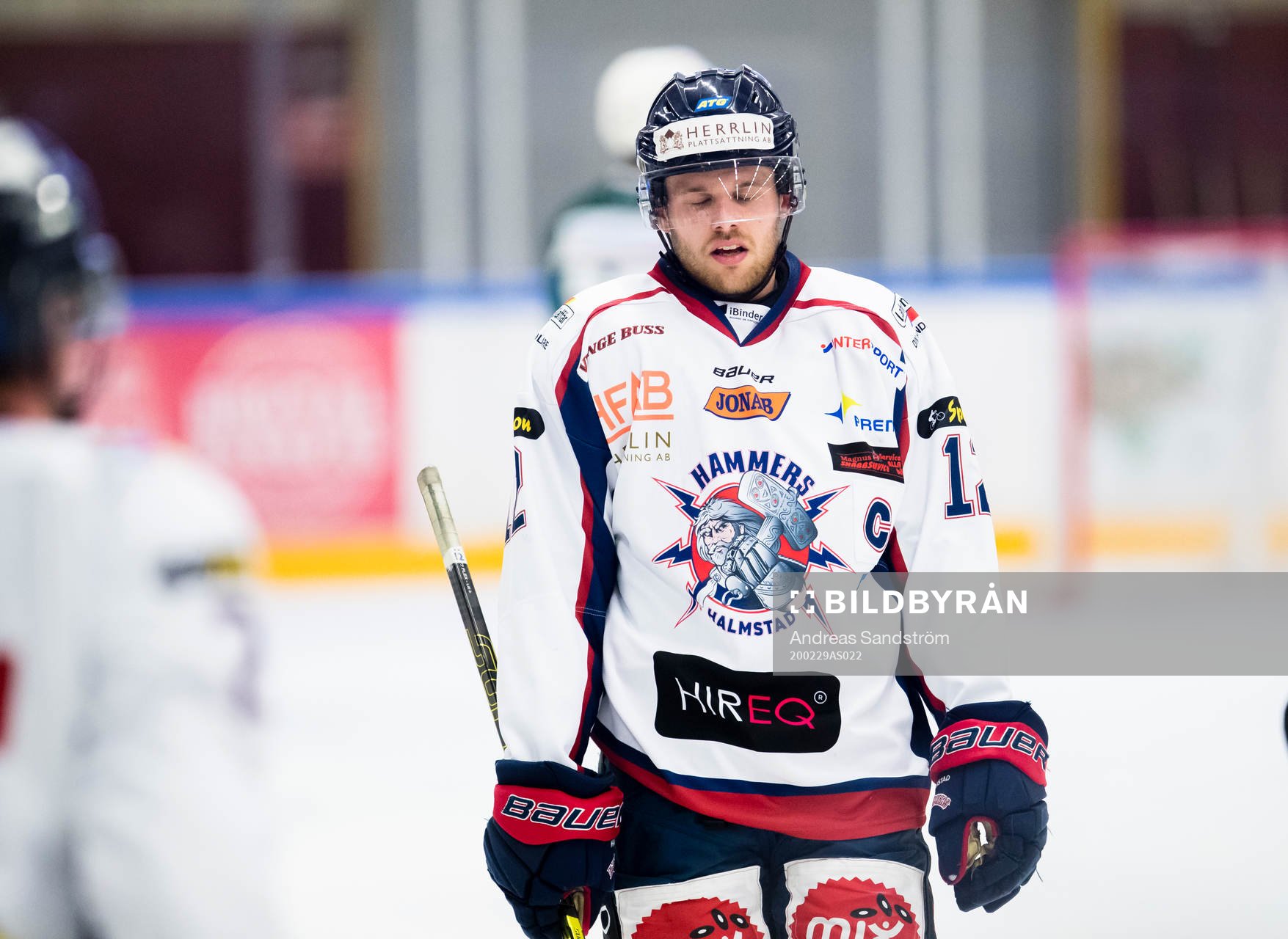 Halmstads Sebastian Åkesson deppar