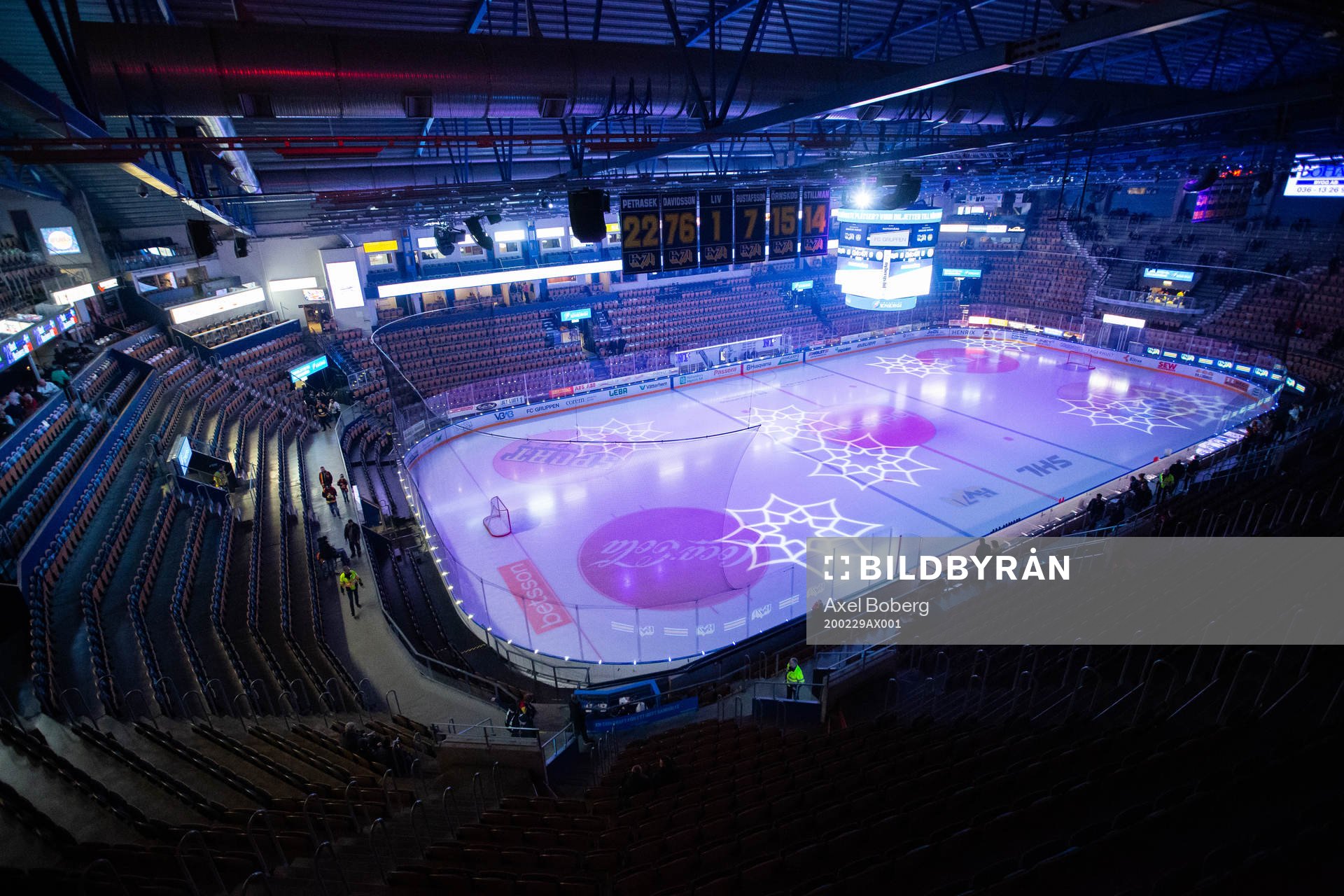 Interiör av Kinnarps Arena