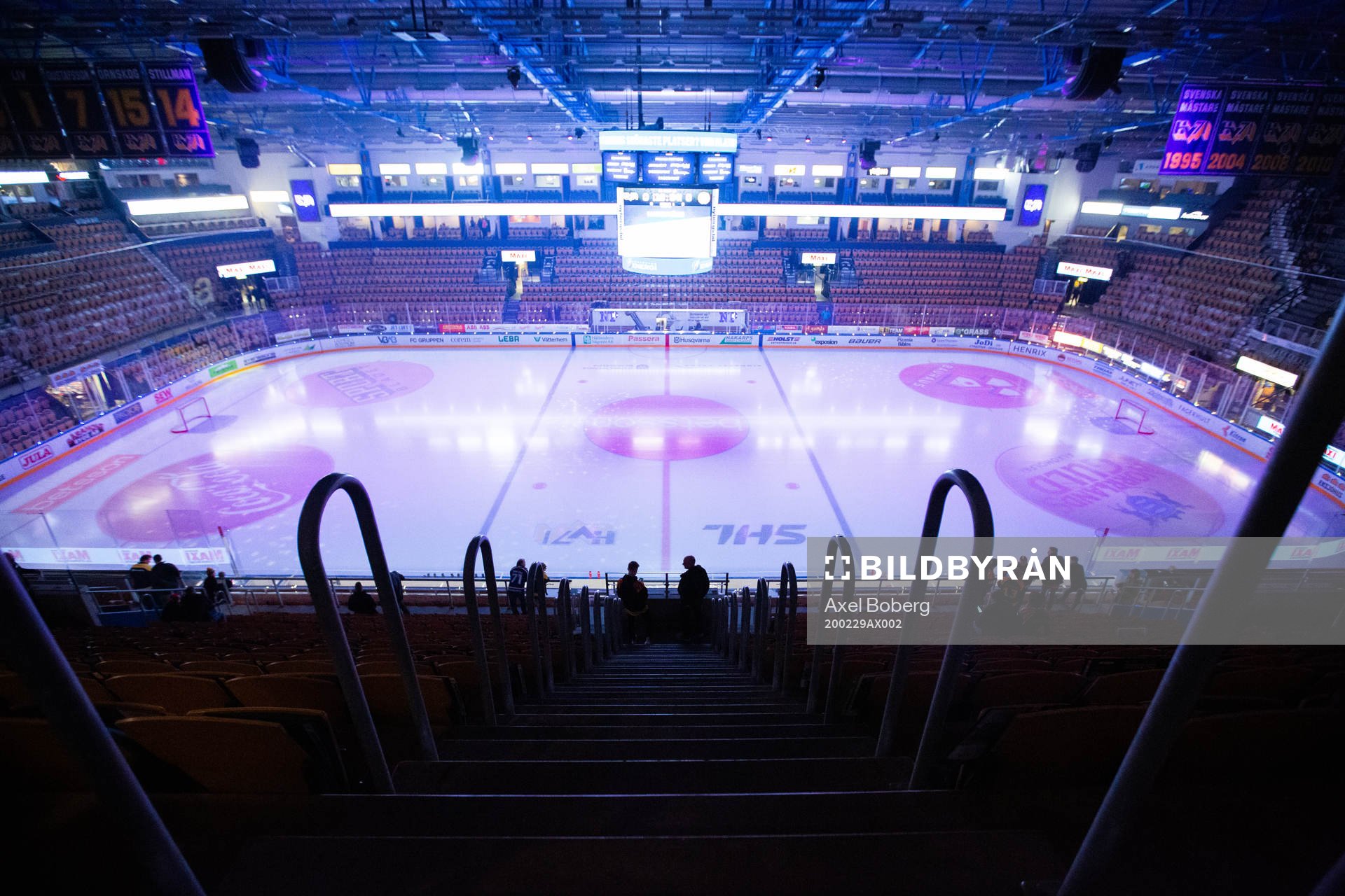 Interiör av Kinnarps Arena