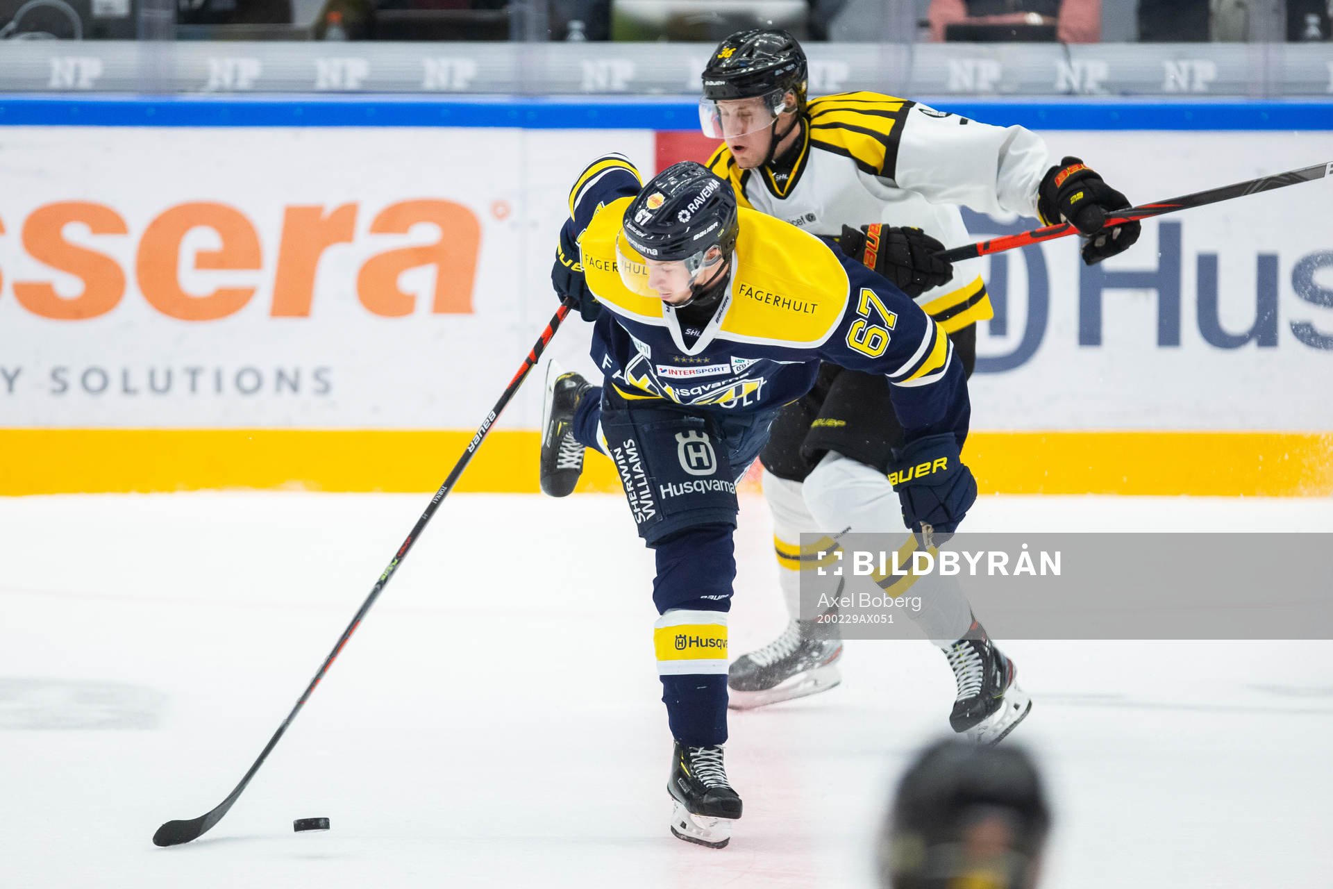 s Christoffer Törngren och Brynäs Linus Ölund