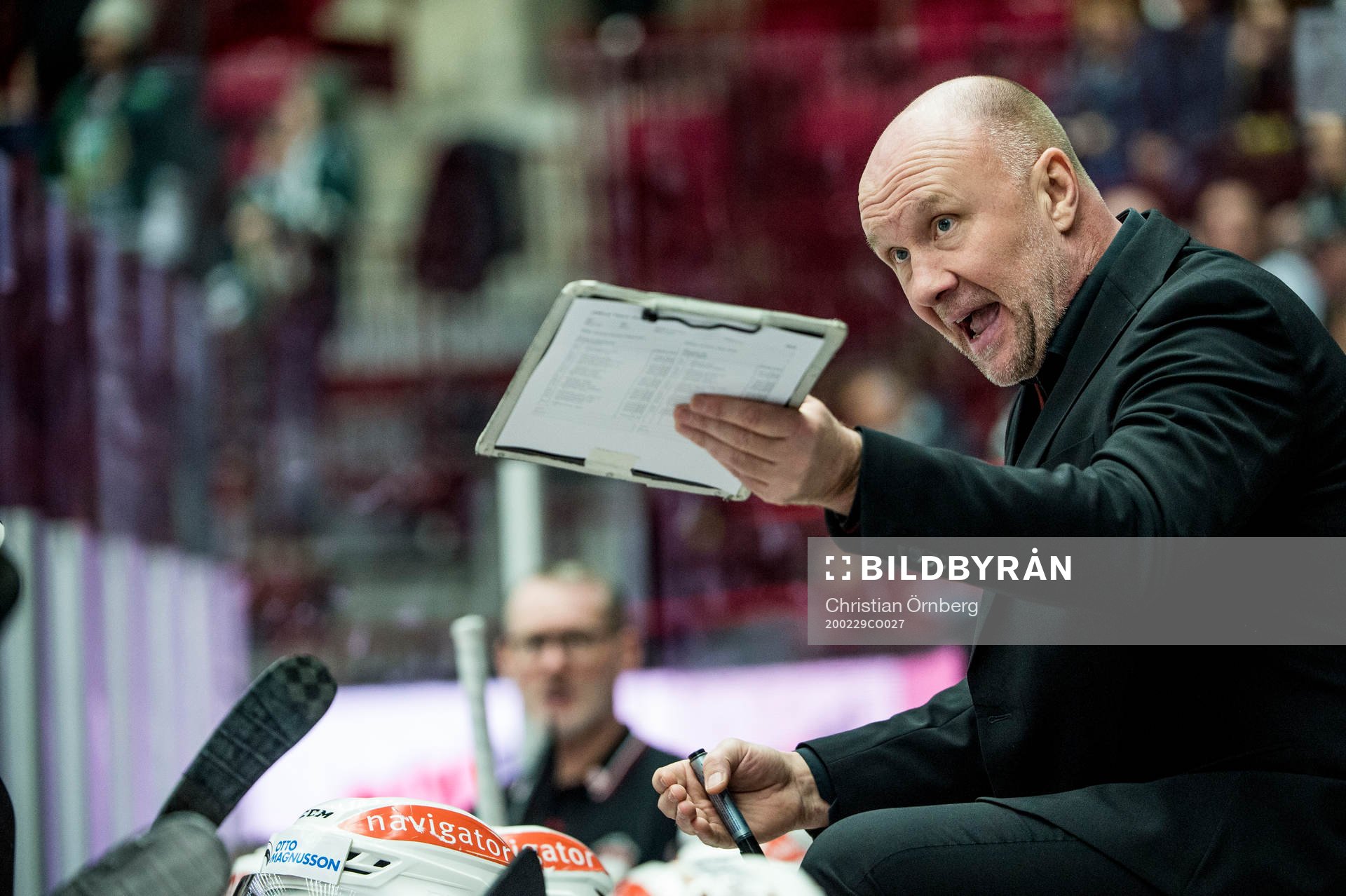 Malmö Redhawks tränare Peter Andersson