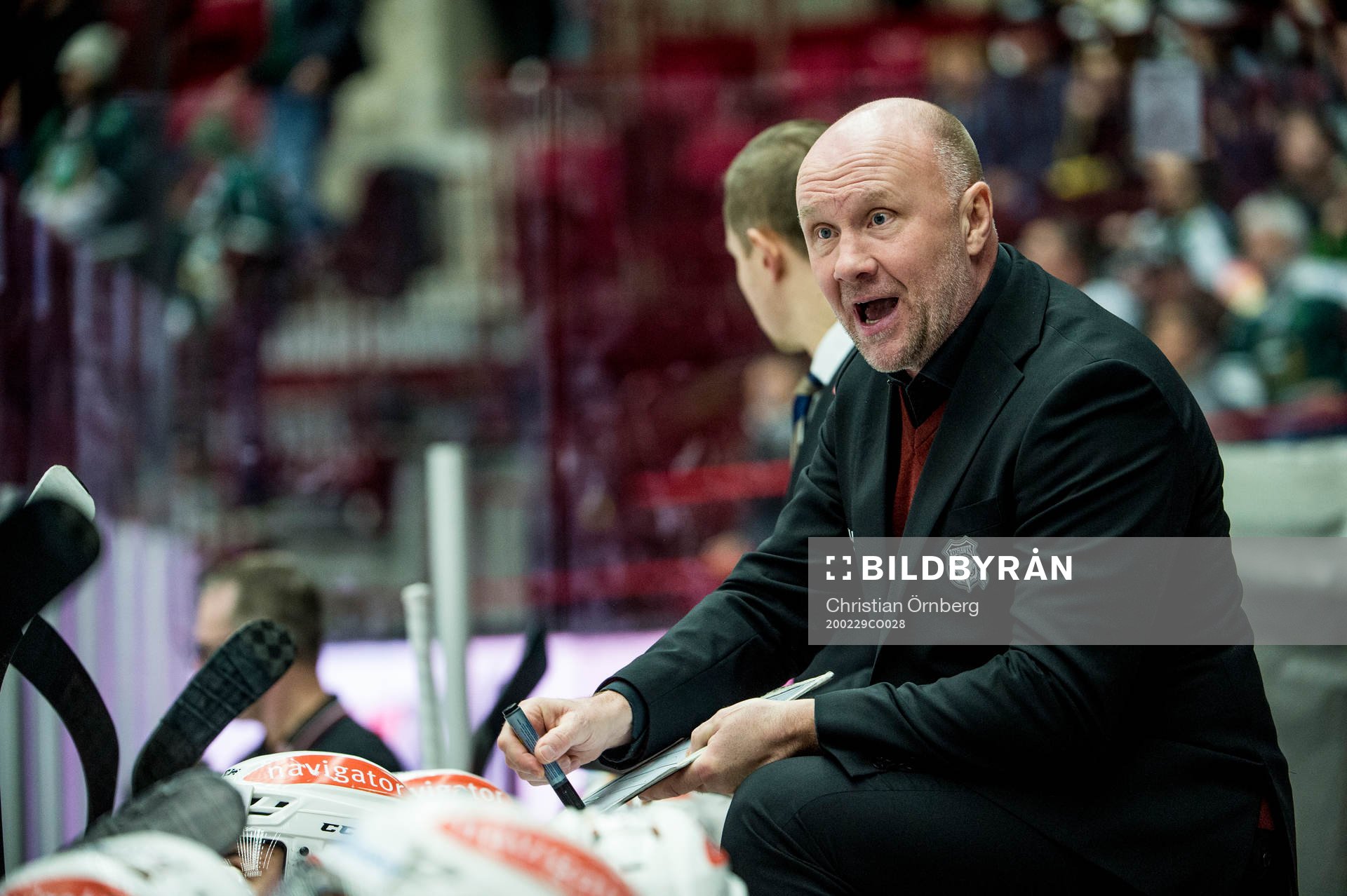 Malmö Redhawks tränare Peter Andersson