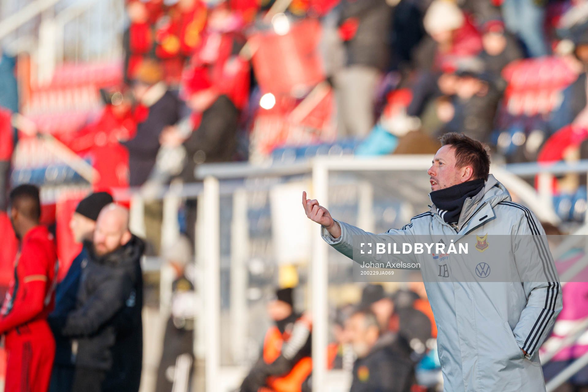 Östersunds tränare Ian Burchnall