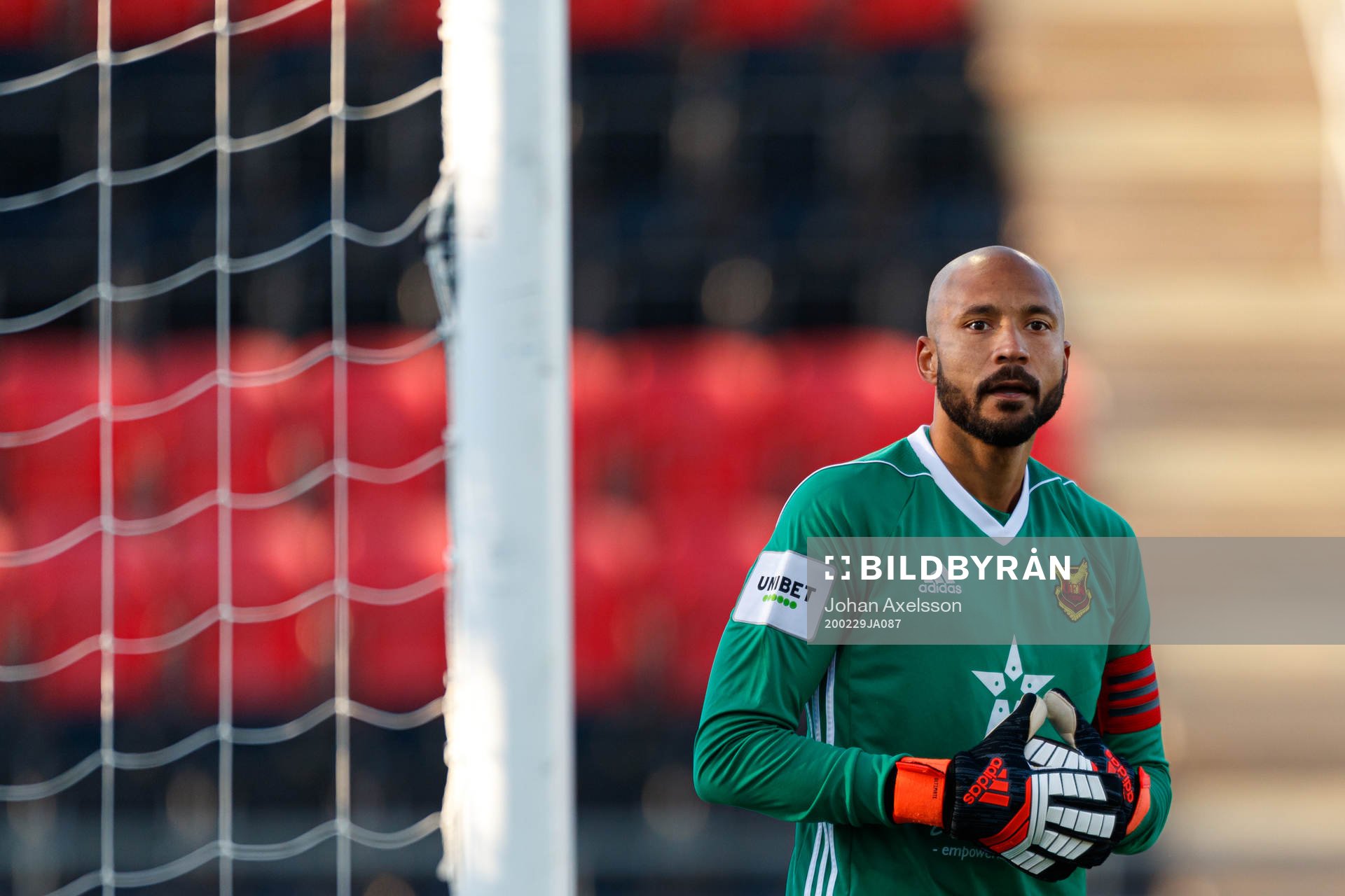 Östersunds målvakt Aly Keita