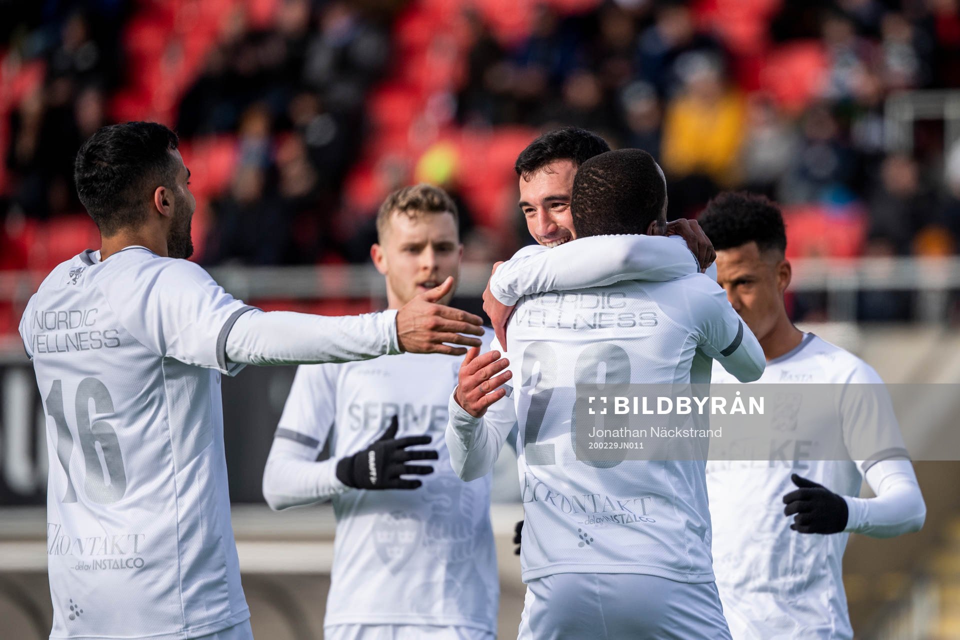 IFK Göteborgs Giorgi Kharaishvili jublar