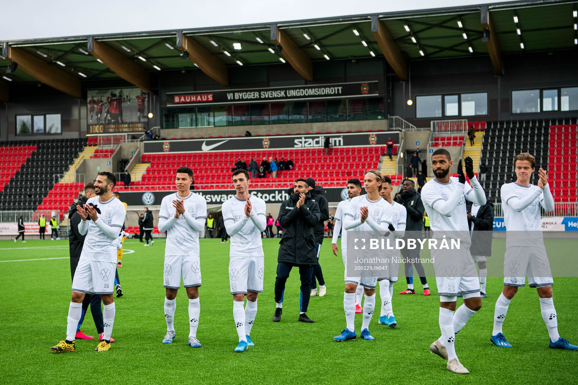 Göteborgs spelare jublar