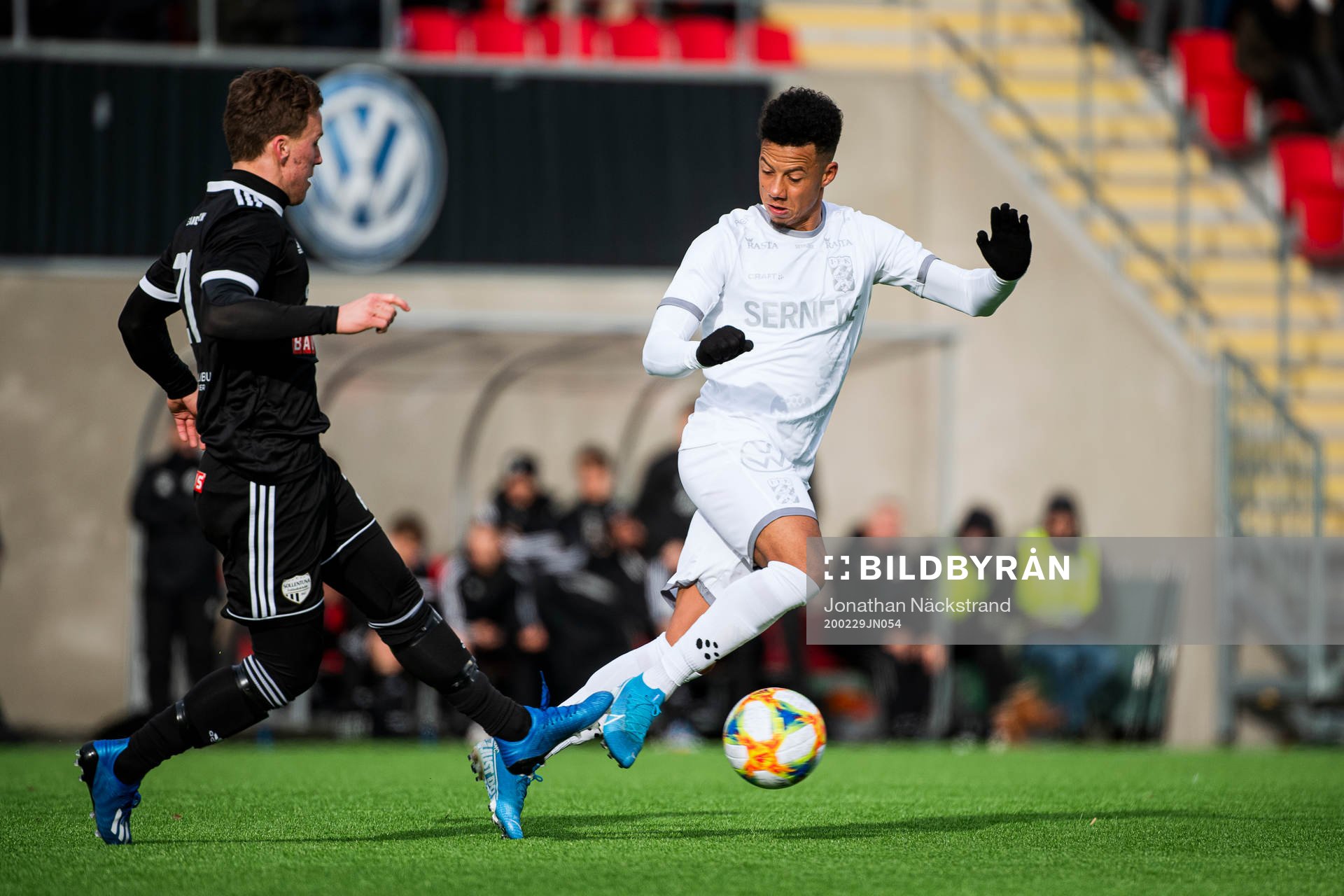 IFK Göteborgs Tobias Sana och Sollentunas William Jan