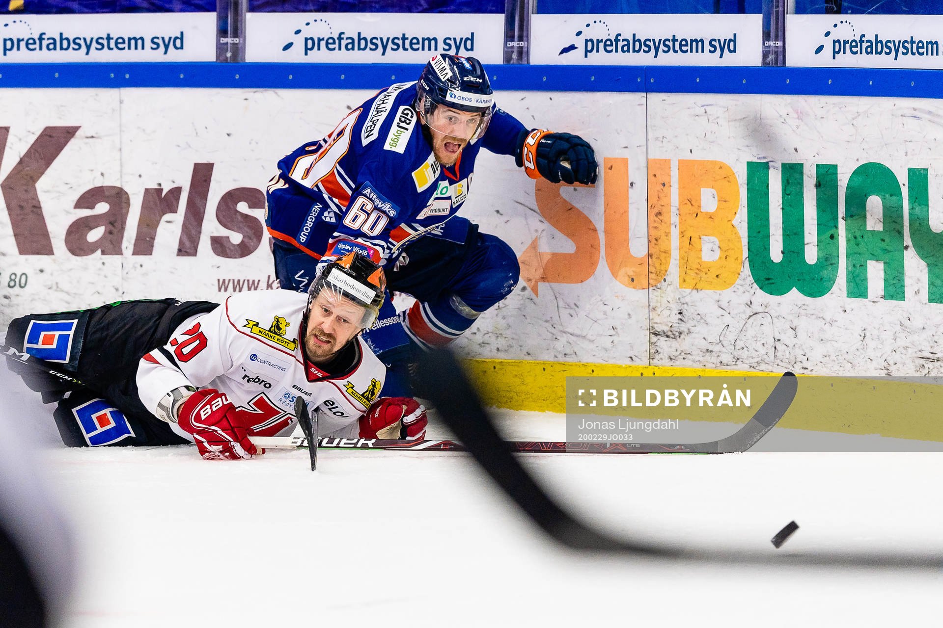 Örebros Marcus Weinstock och Växjös Erik Josefsson