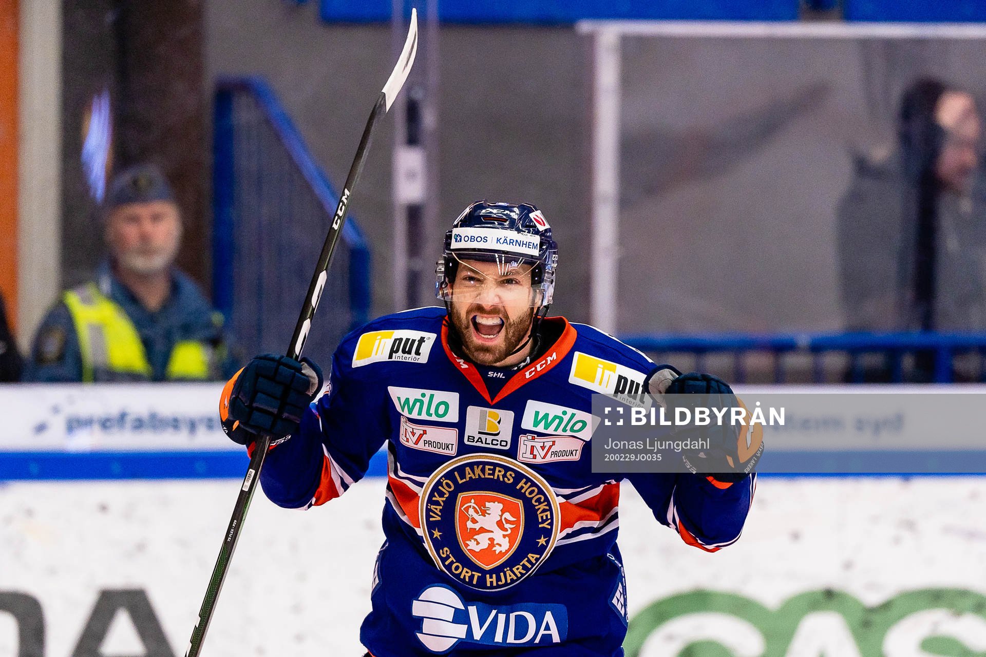 Växjös Jacob Micflikier jublar