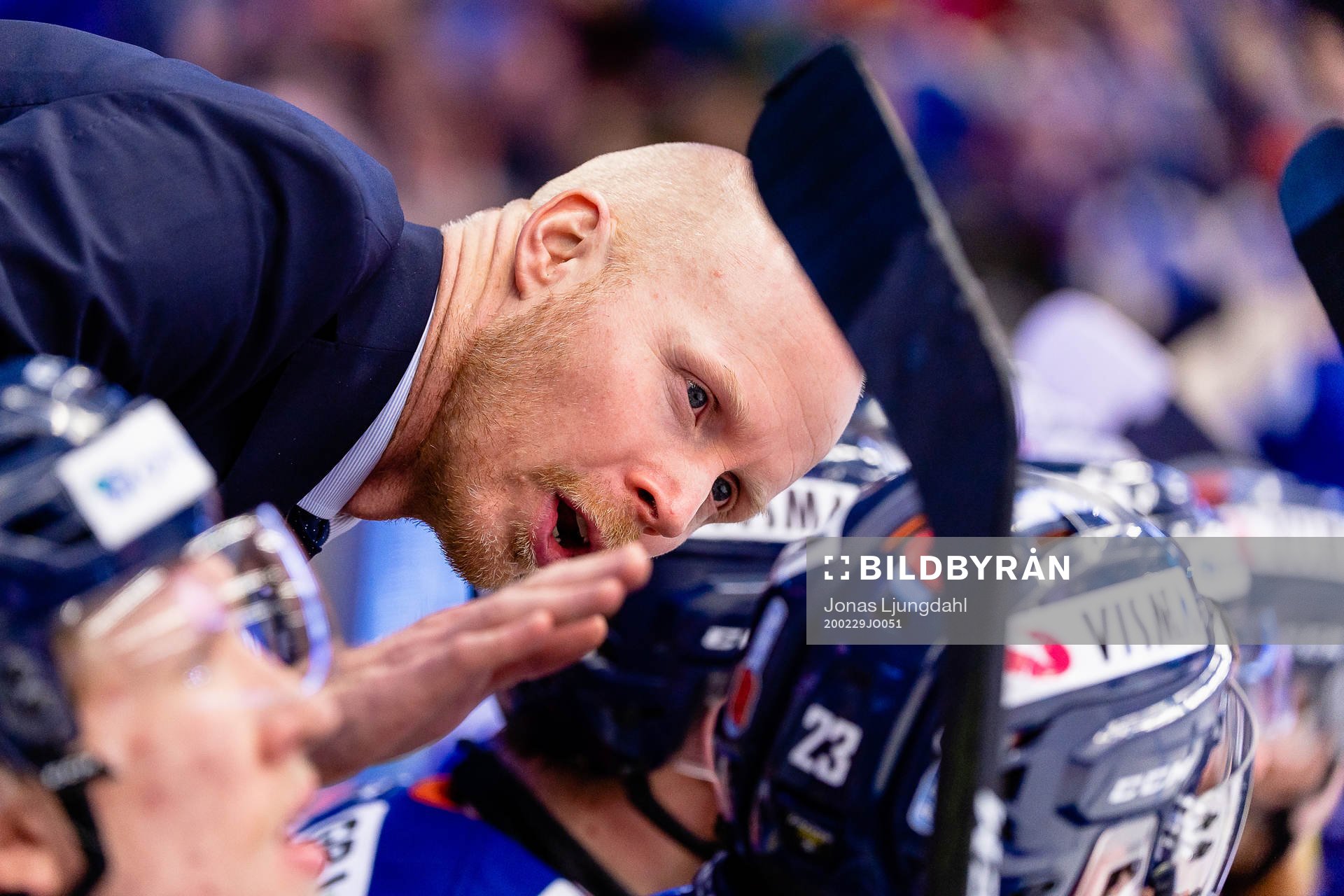 Växjös assisterande tränare Tobias Thermell