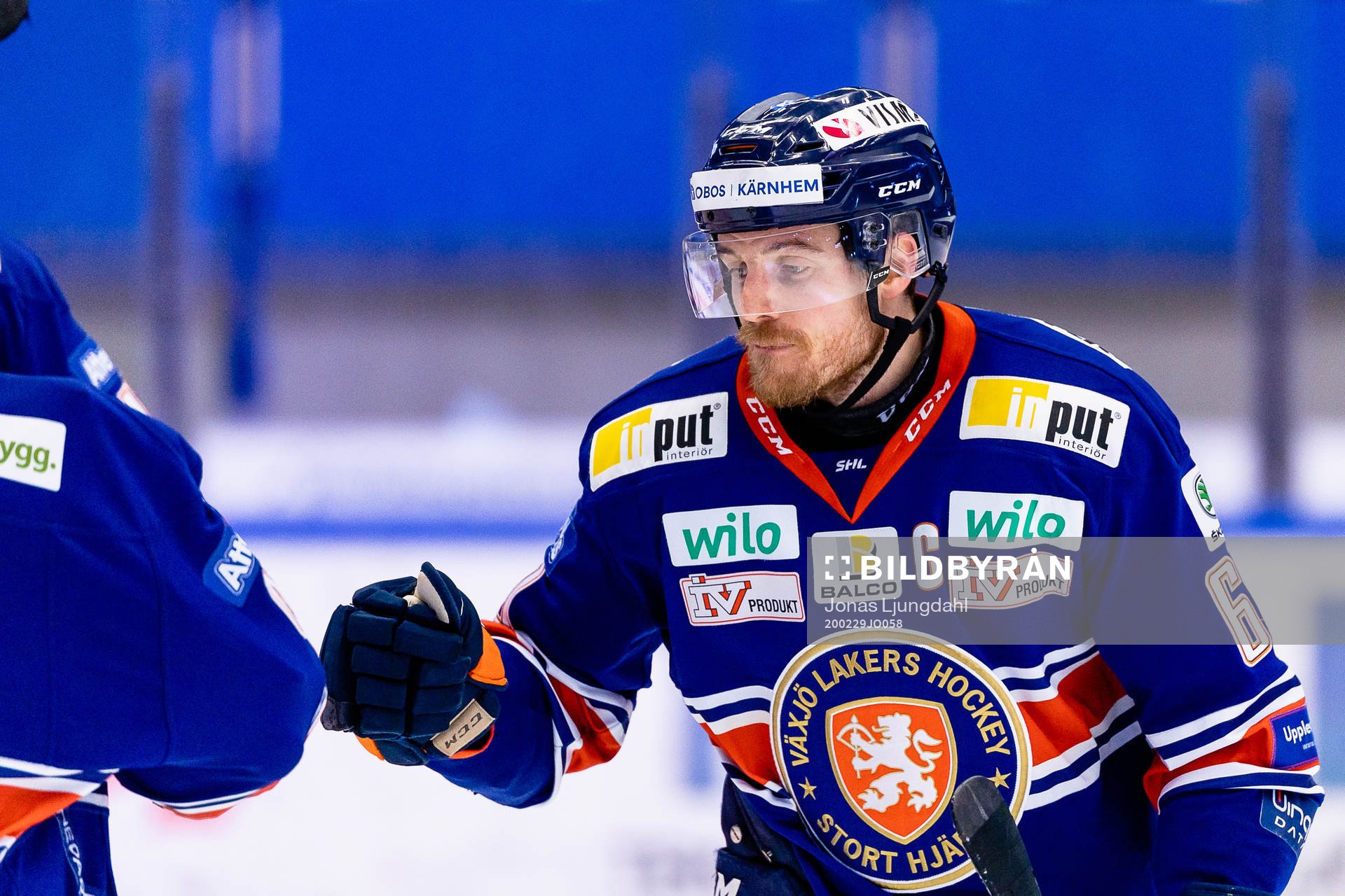 Växjös Erik Josefsson jublar