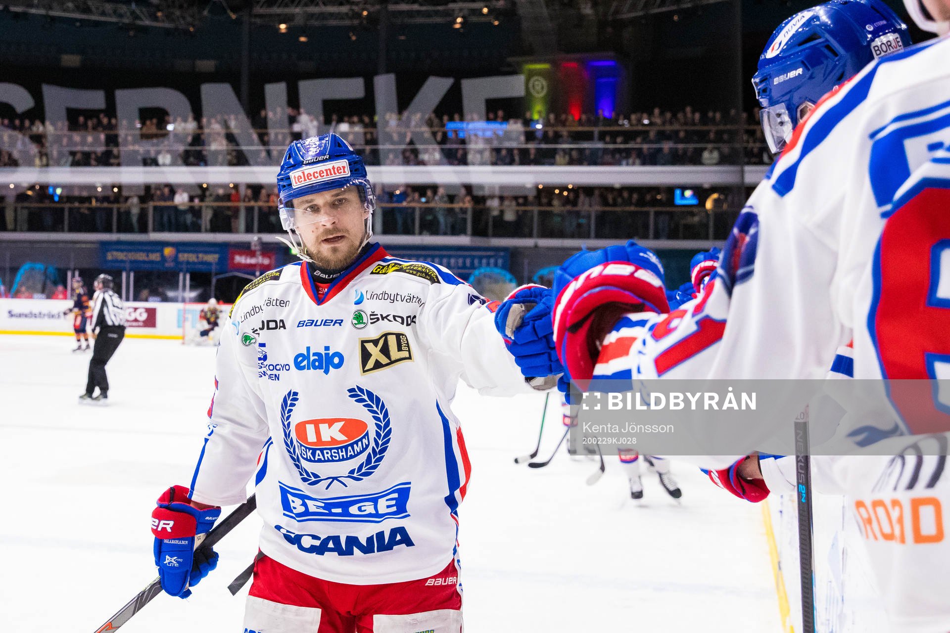 Oskarshamns Johannes Salmonsson jublar