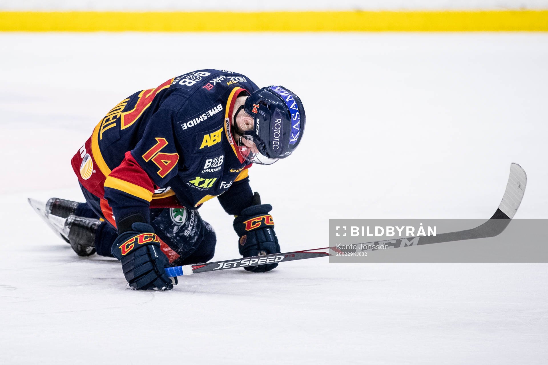 Djurgårdens Tom Wandell har ont