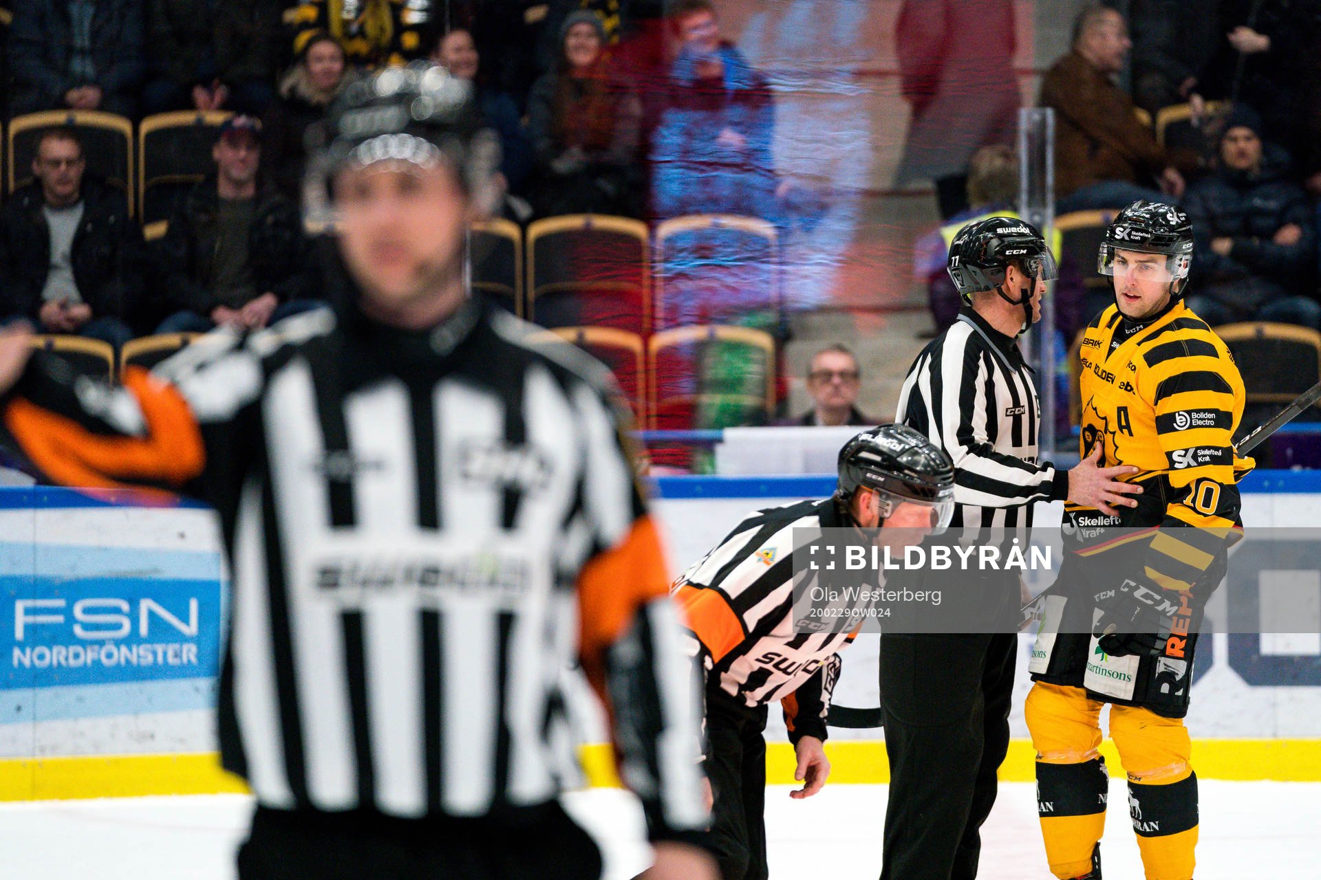 Skellefteås Joakim Lindström var arg på domare Patric