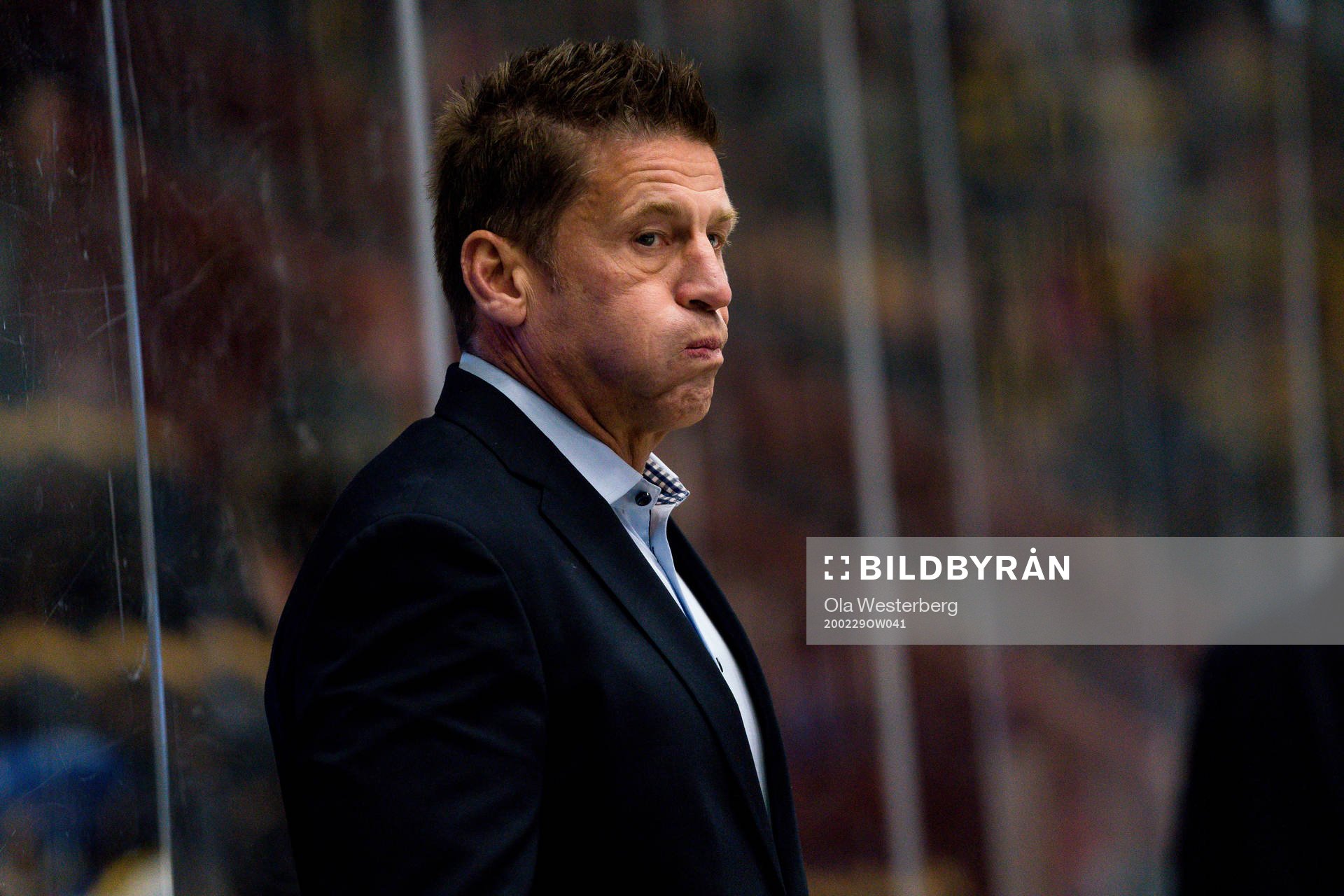 Leksands tränare Ulf Samuelsson