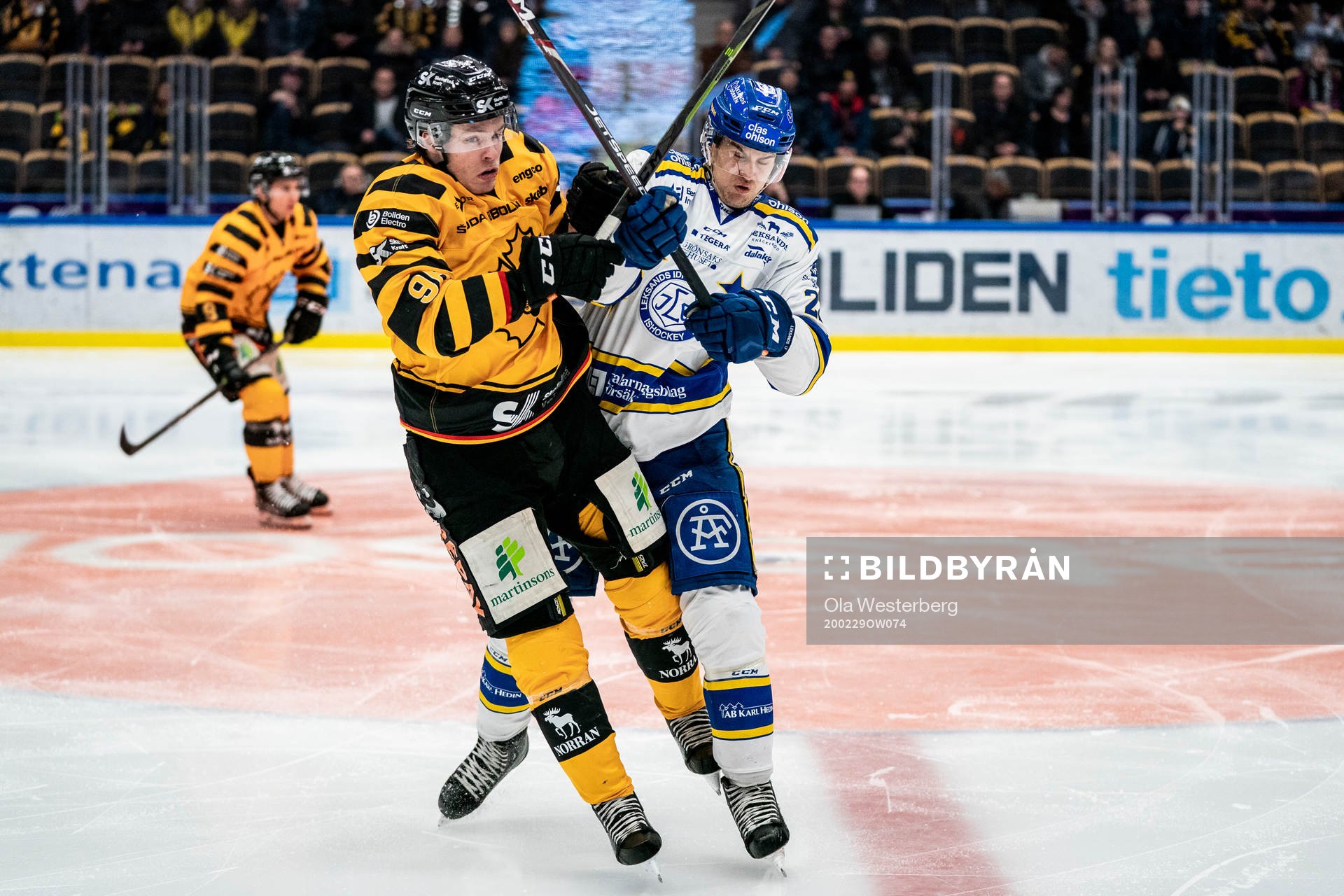 Skellefteås Rickard Hugg och Leksands Sebastian Wännström