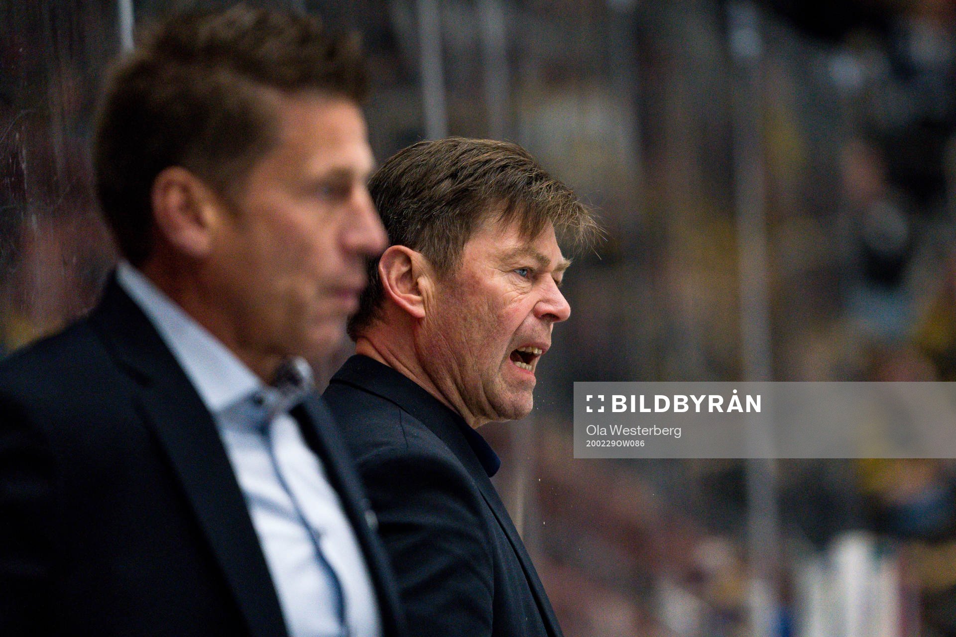 Leksands assisterande tränare Gunnar Persson var arg