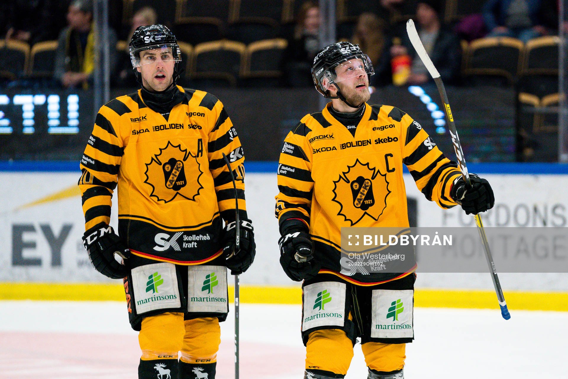 Skellefteås Joakim Lindström och Oscar Möller