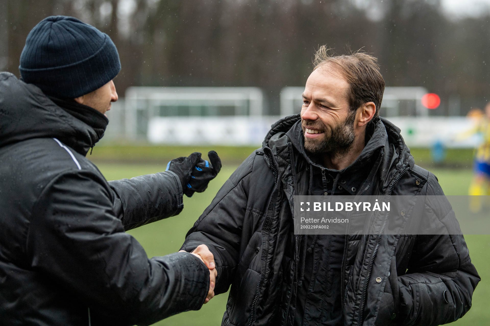 Eskilsminnes tränare Mattias Lindström och Häckens