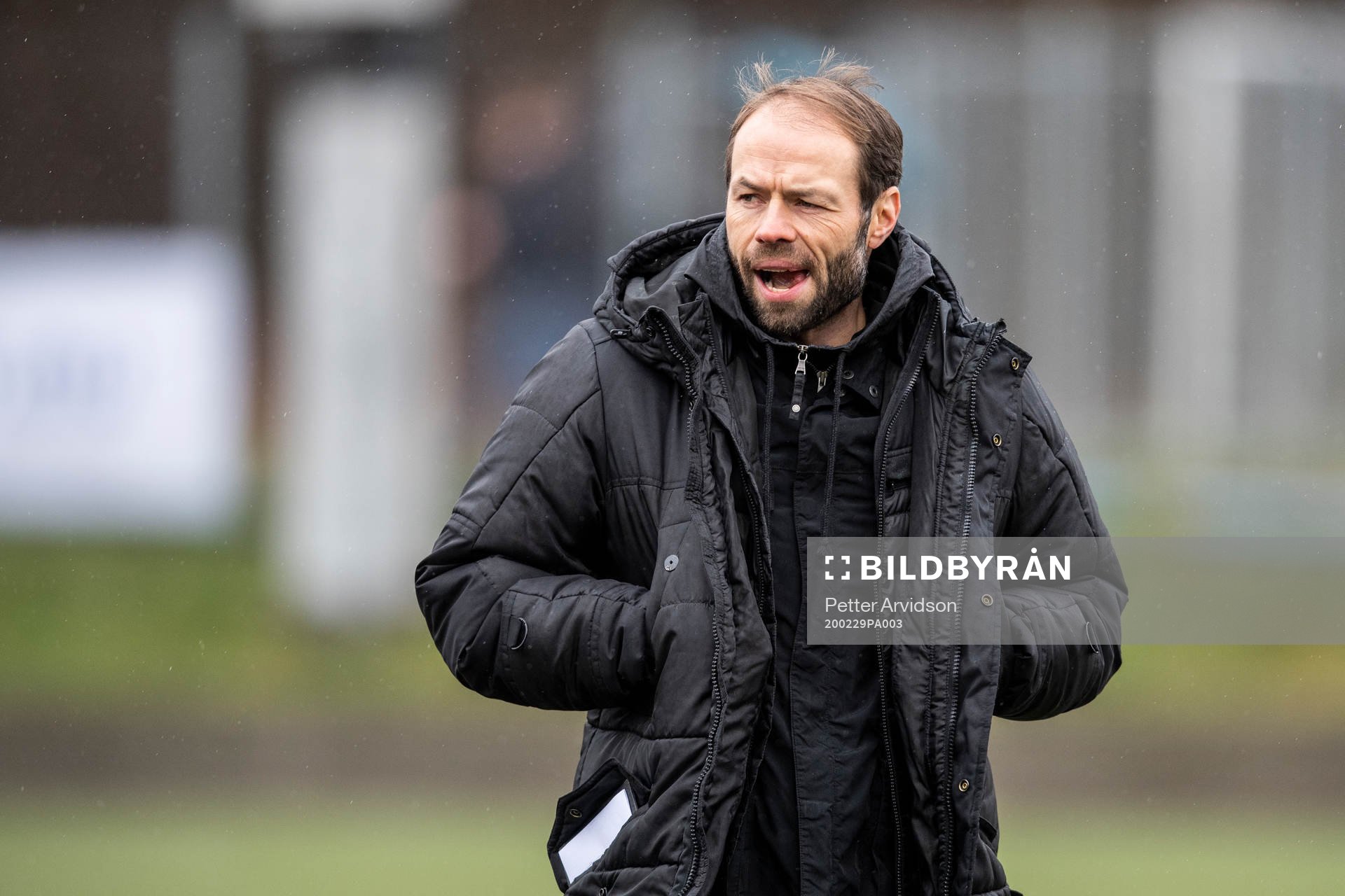 Häckens tränare Andreas Alm