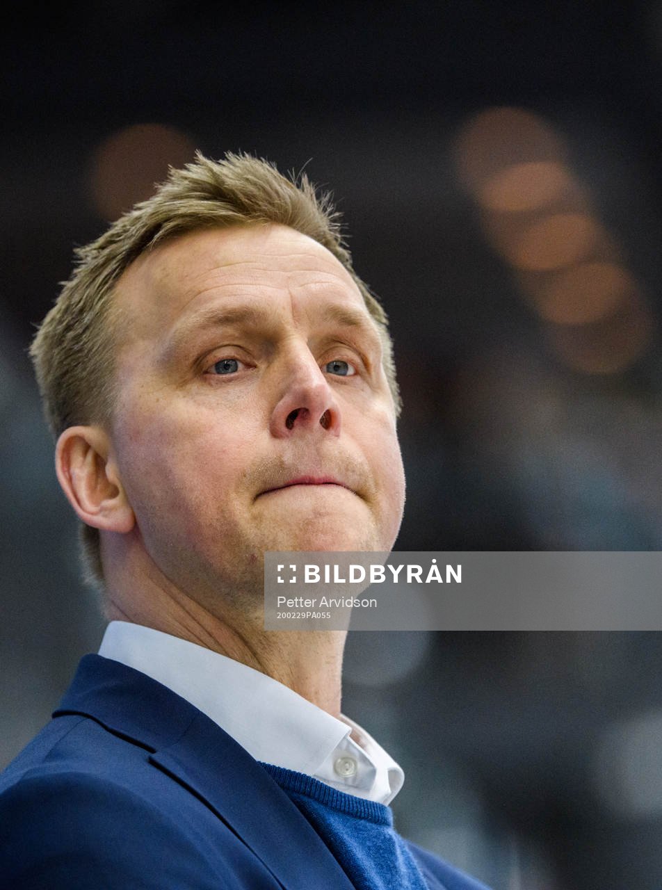 Linköpings tränare Bert Robertsson