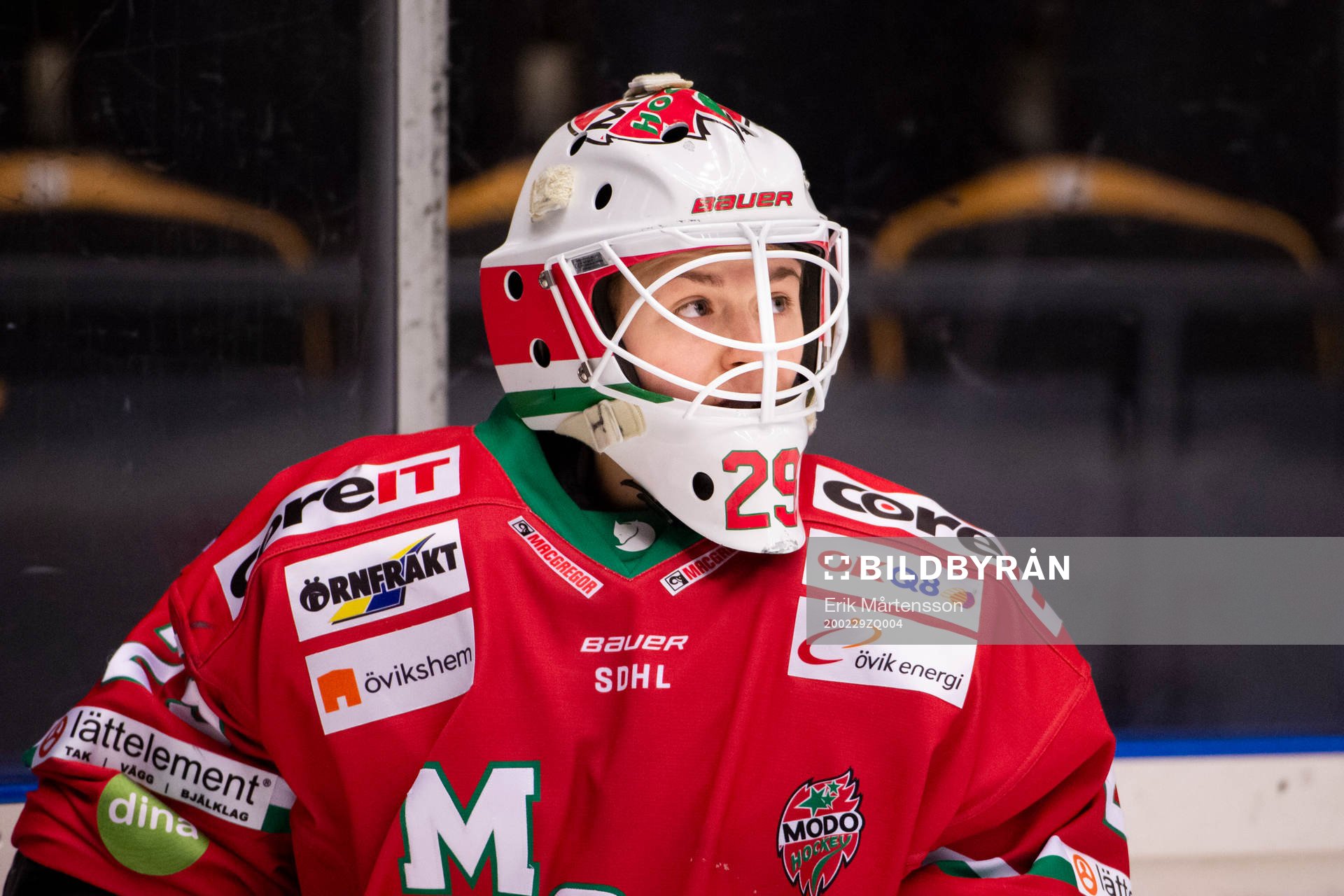 Modos målvakt Klara Peslarova