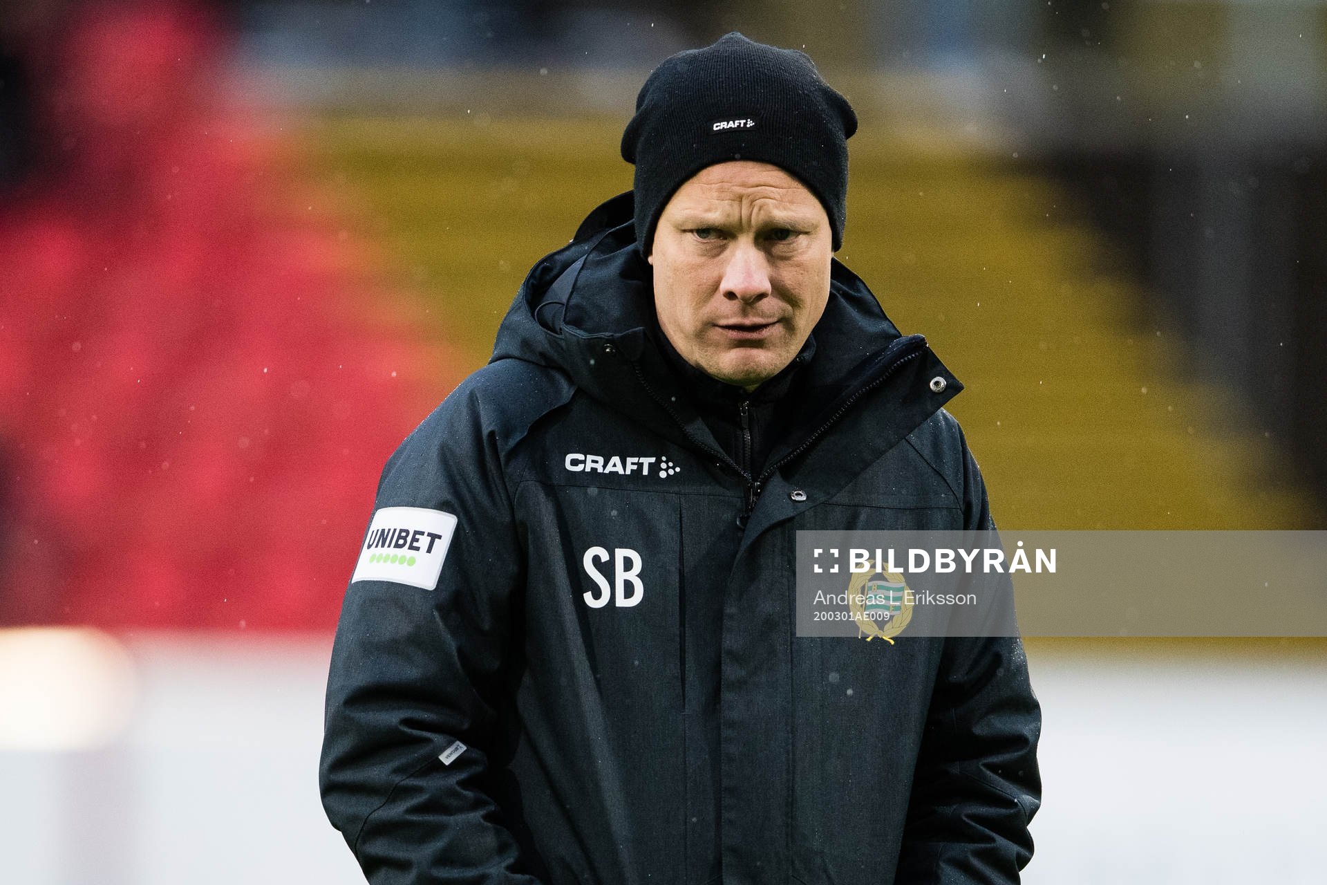 Hammarbys tränare Stefan Billborn
