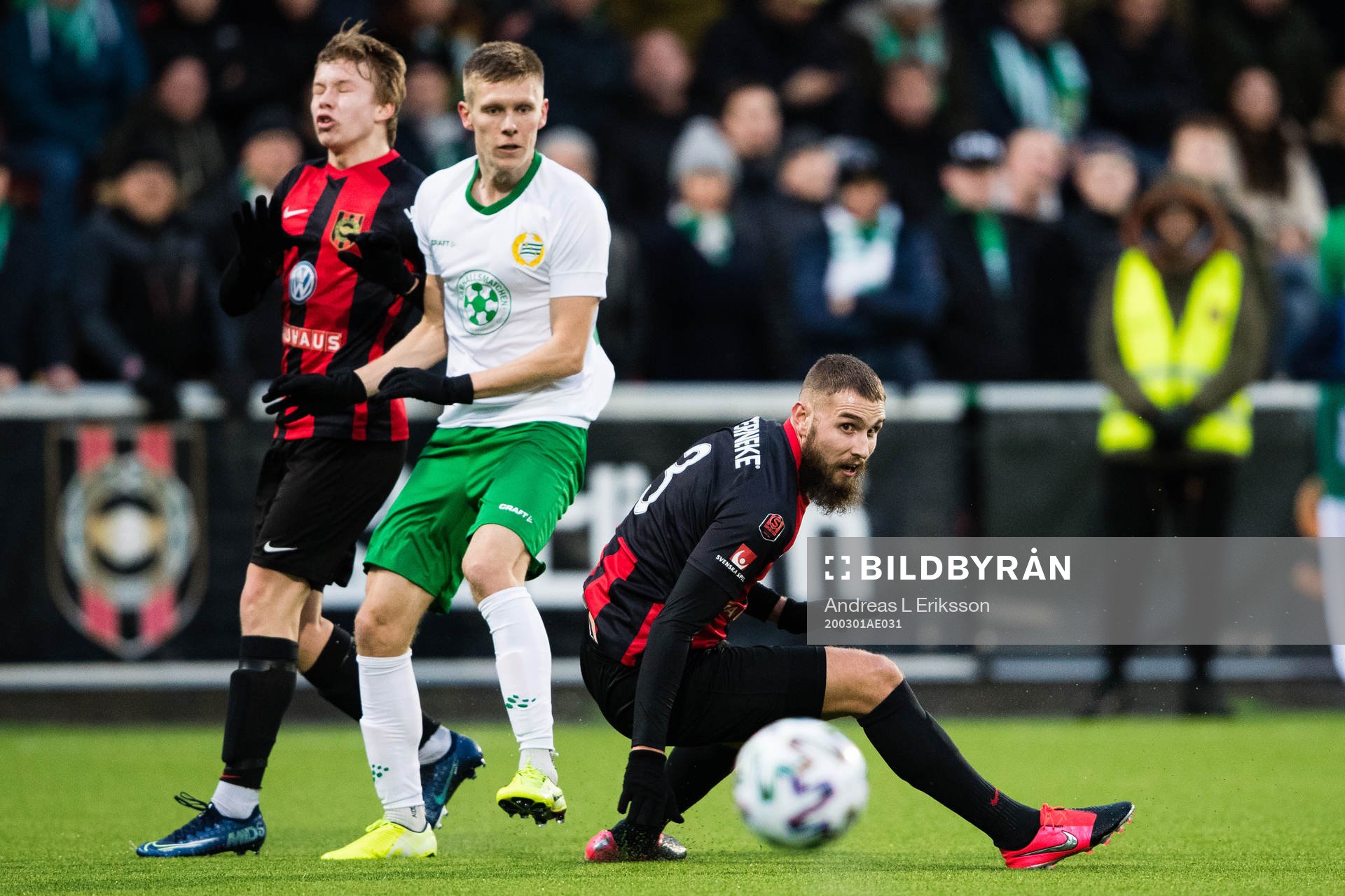Brommapojkarnas Daniel Svensson, Hammarbys Aron Johannsson