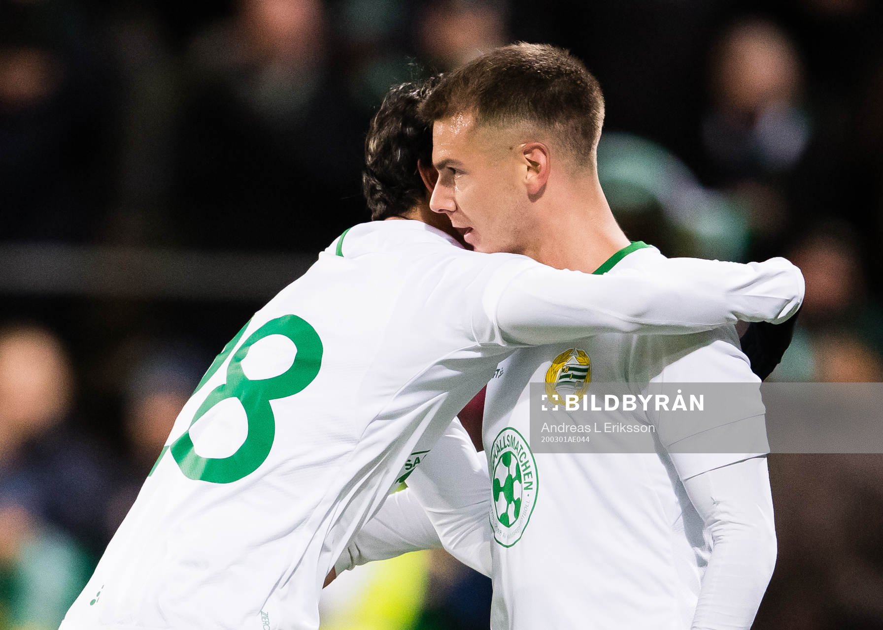Hammarbys Jean Carlos de Brito jublar