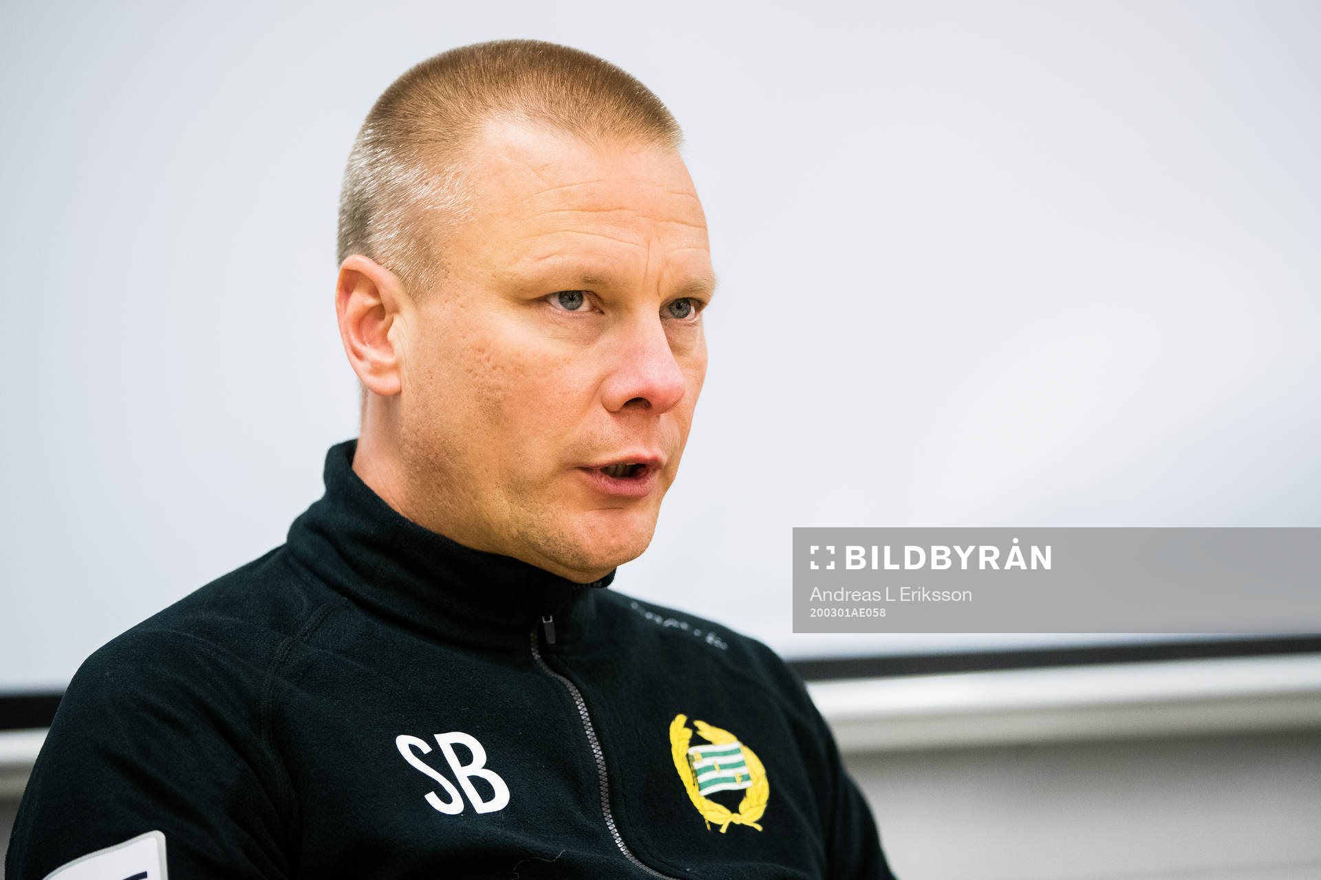 Hammarbys tränare Stefan Billborn