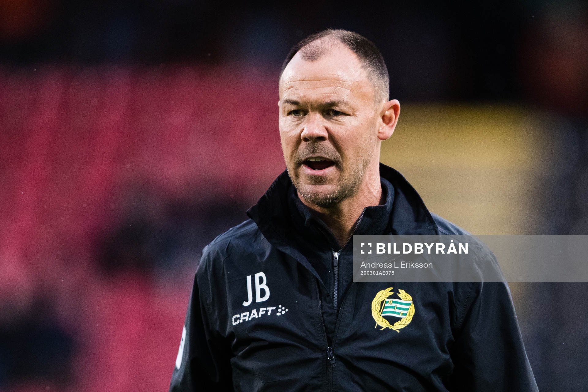 Hammarbys assisterande tränare Joachim Björklund