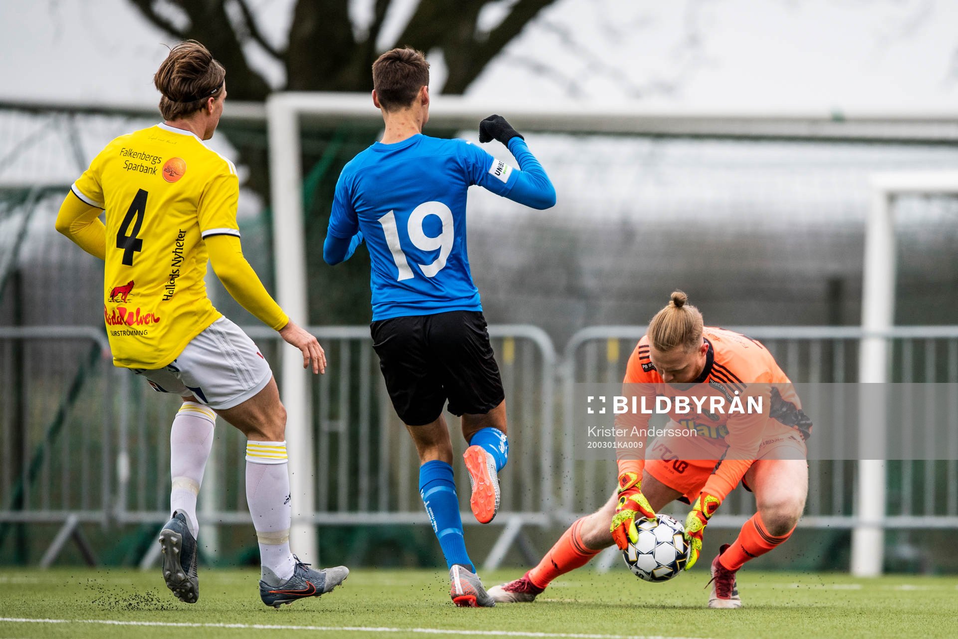 Falkenbergs målvakt Tim Erlandsson