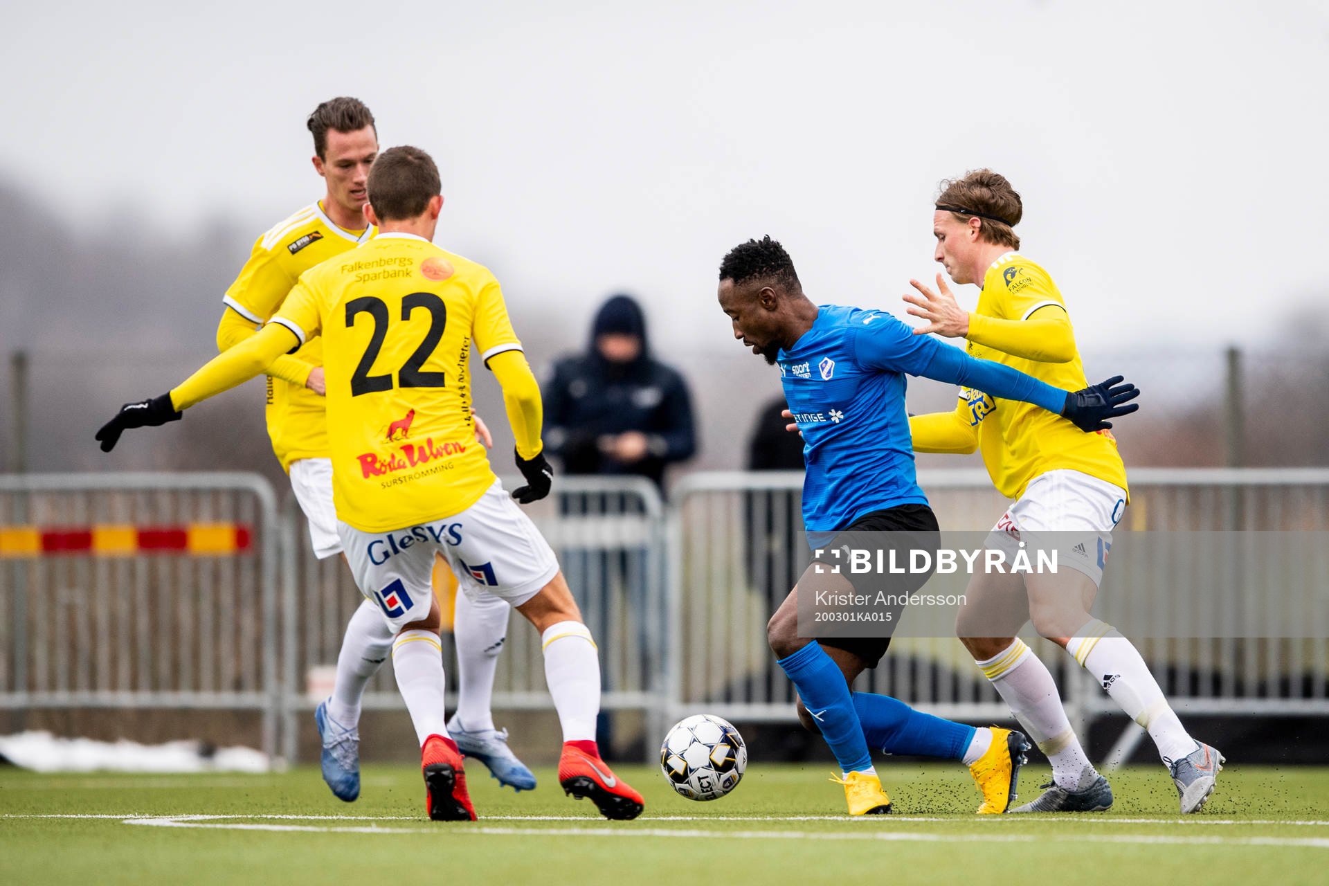 Halmstads Sadat Karim Falkenbergs Carl Johansson