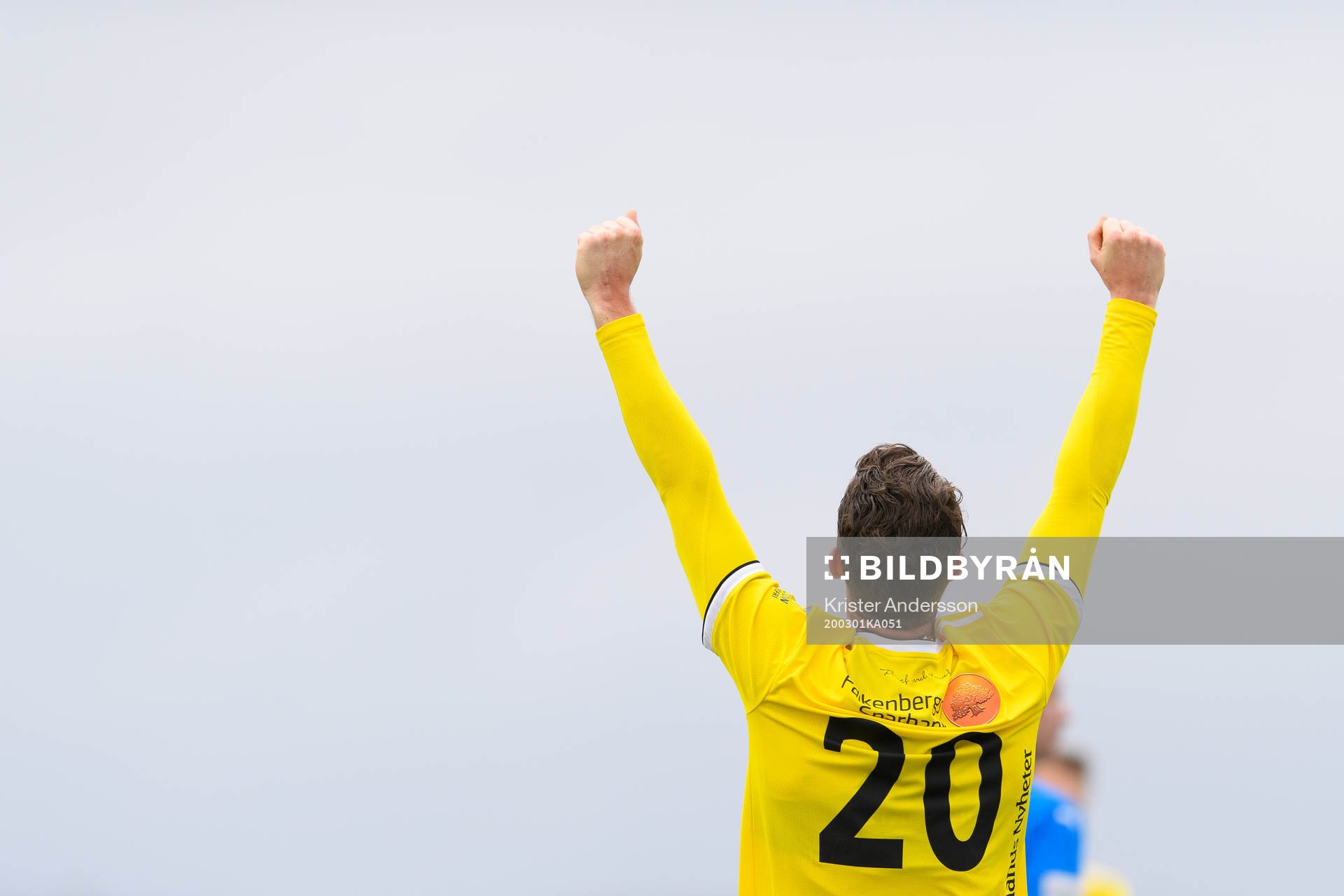 Falkenbergs Sander van Looy jublar
