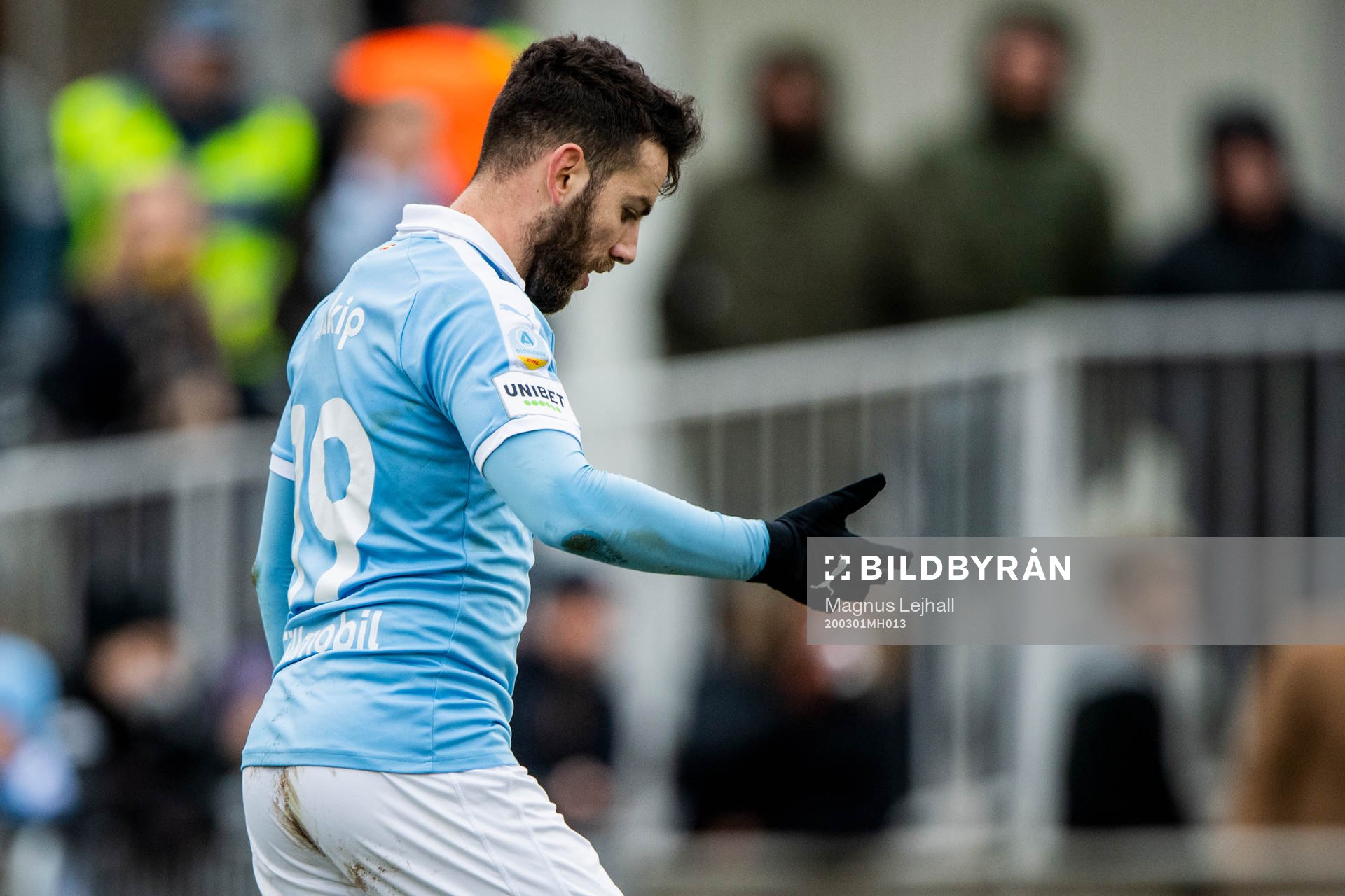 Malmö FFs Erdal Rakip deppar
